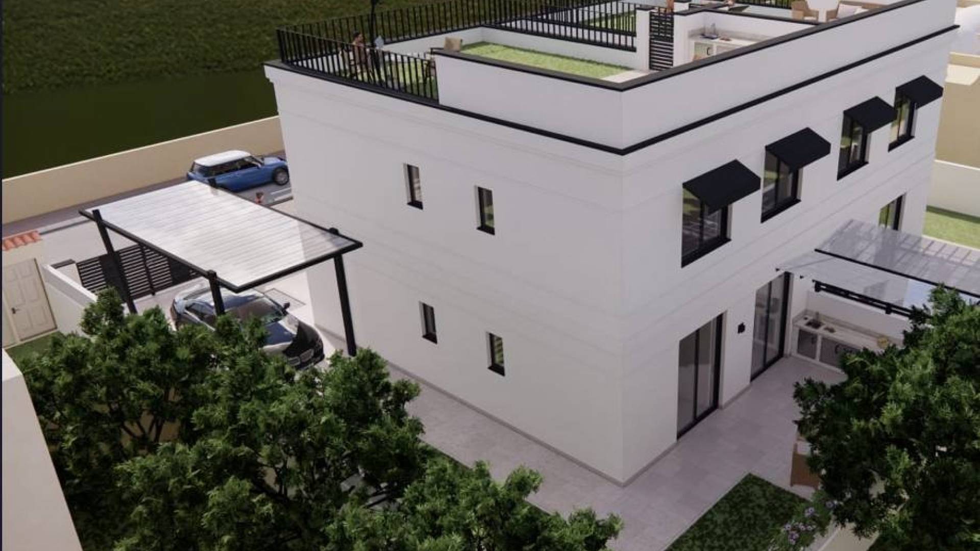 Nieuw gebouw - Townhouse - Torrevieja - Acequion