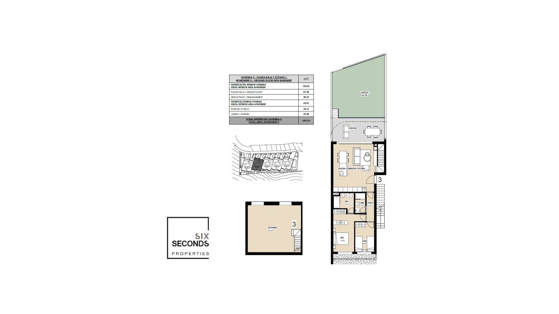 Nieuw gebouw - Townhouse - Torrevieja - La Mata