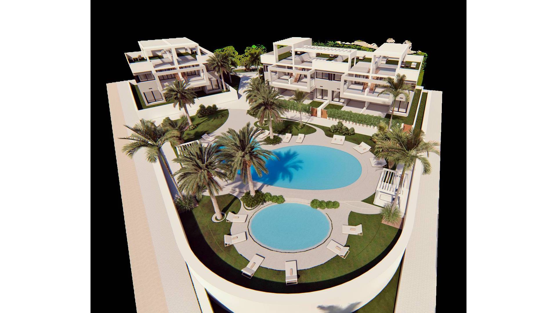 Nieuw gebouw - Townhouse - Torrevieja - Los Balcones - Los Altos del Edén