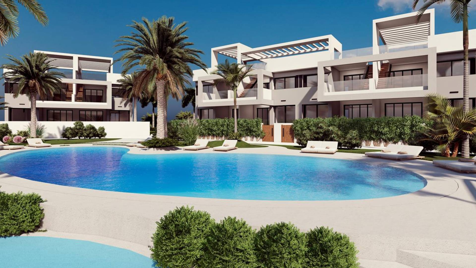 Nieuw gebouw - Townhouse - Torrevieja - Los balcones