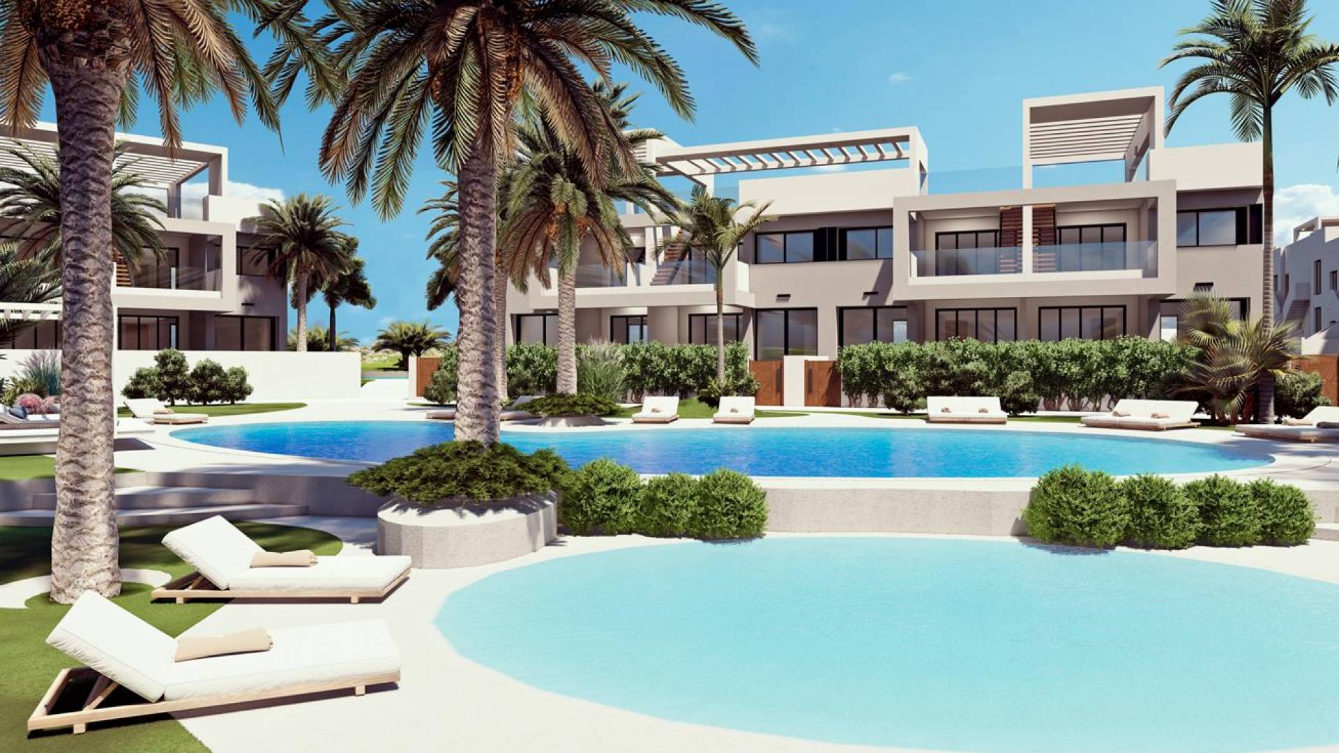 Nieuw gebouw - Townhouse - Torrevieja - Los balcones