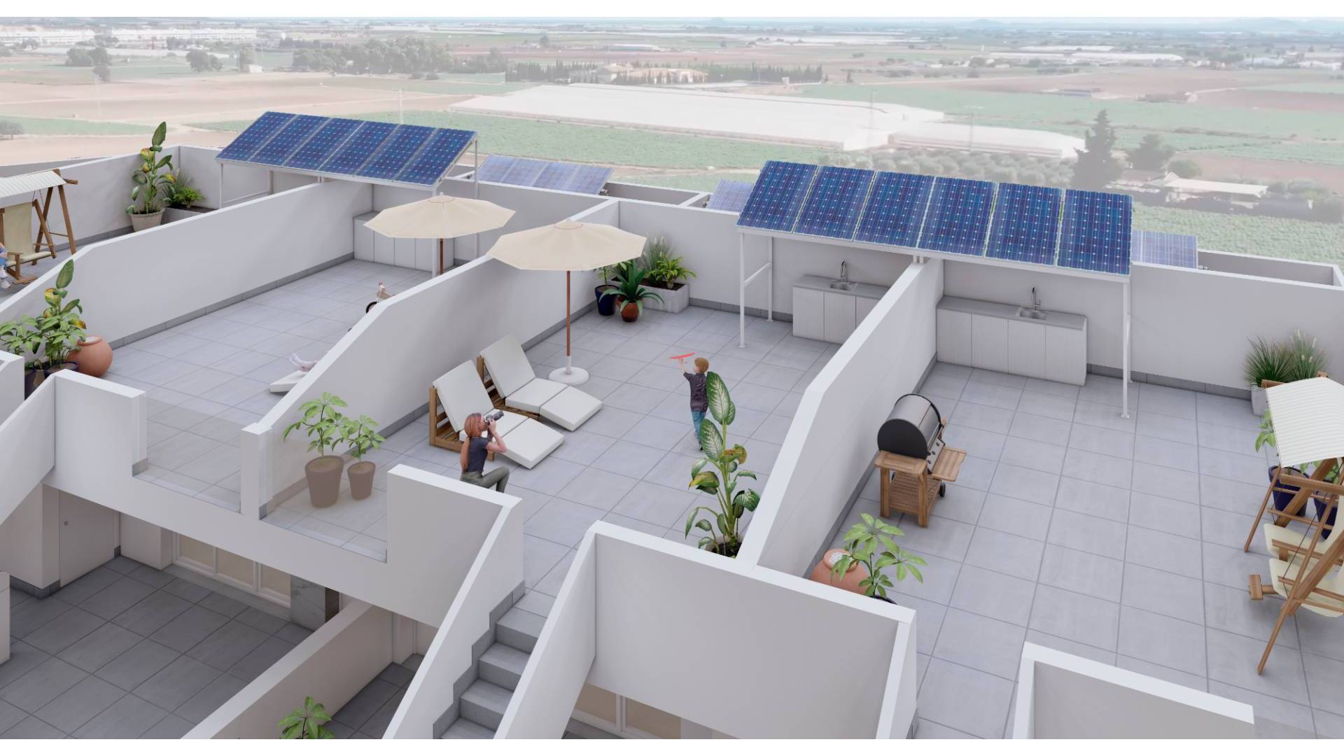 Nieuw gebouw - Townhouse - 