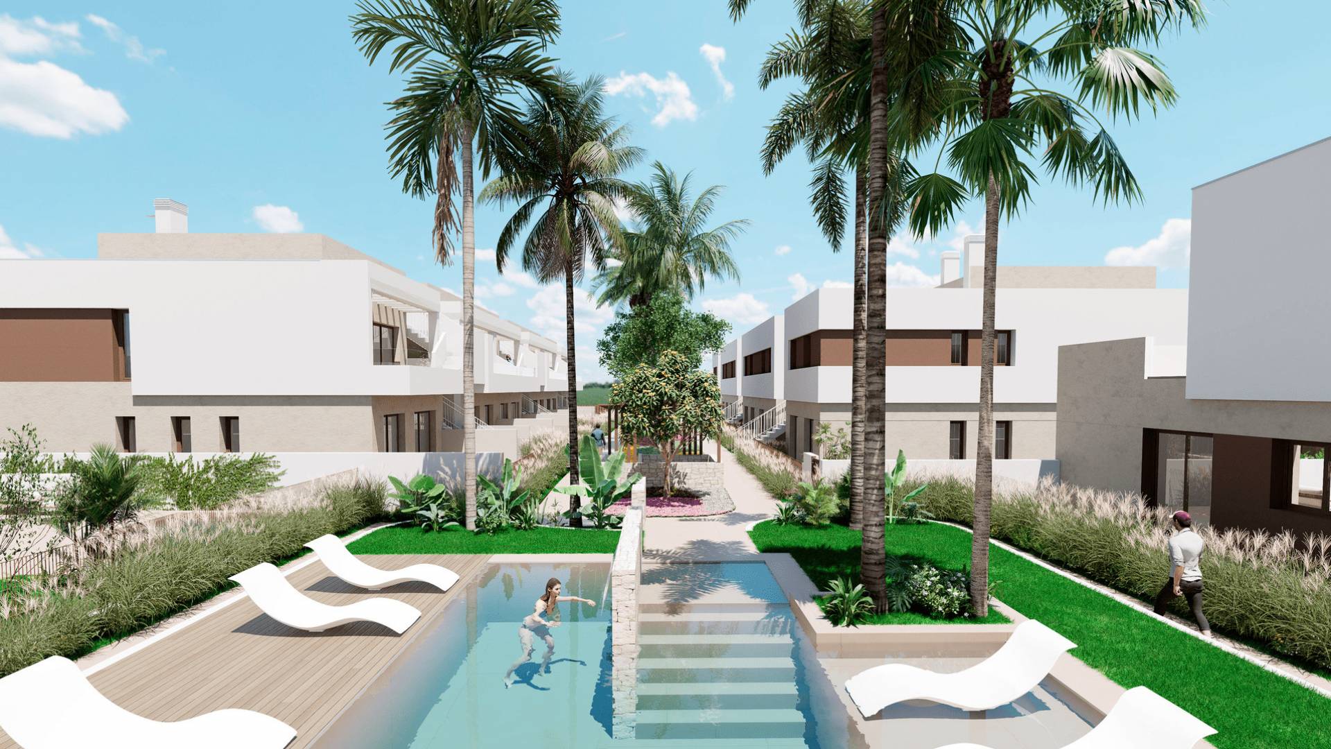 Nieuw gebouw - Townhouse - 