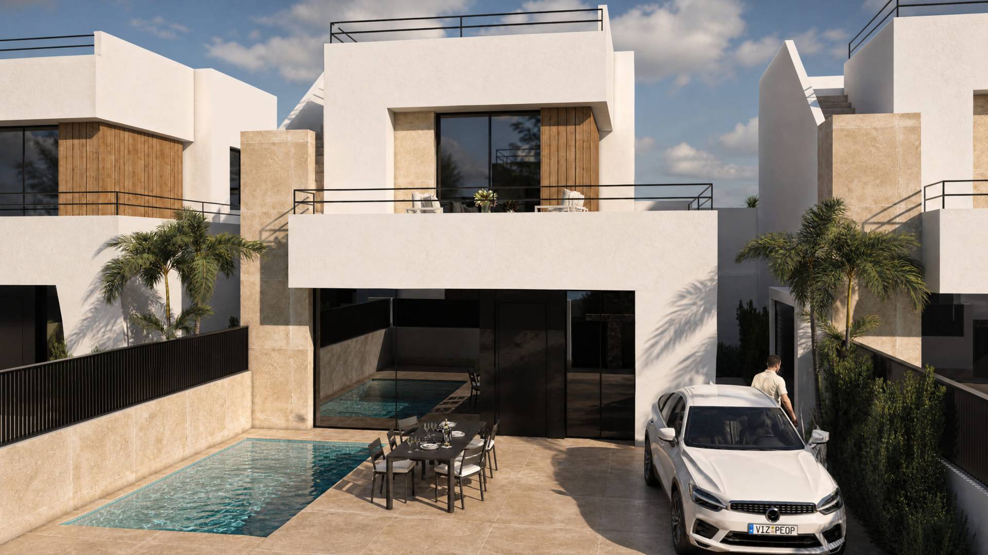 Nieuw gebouw - Villa / Half vrijstaand - Alhama de Murcia
