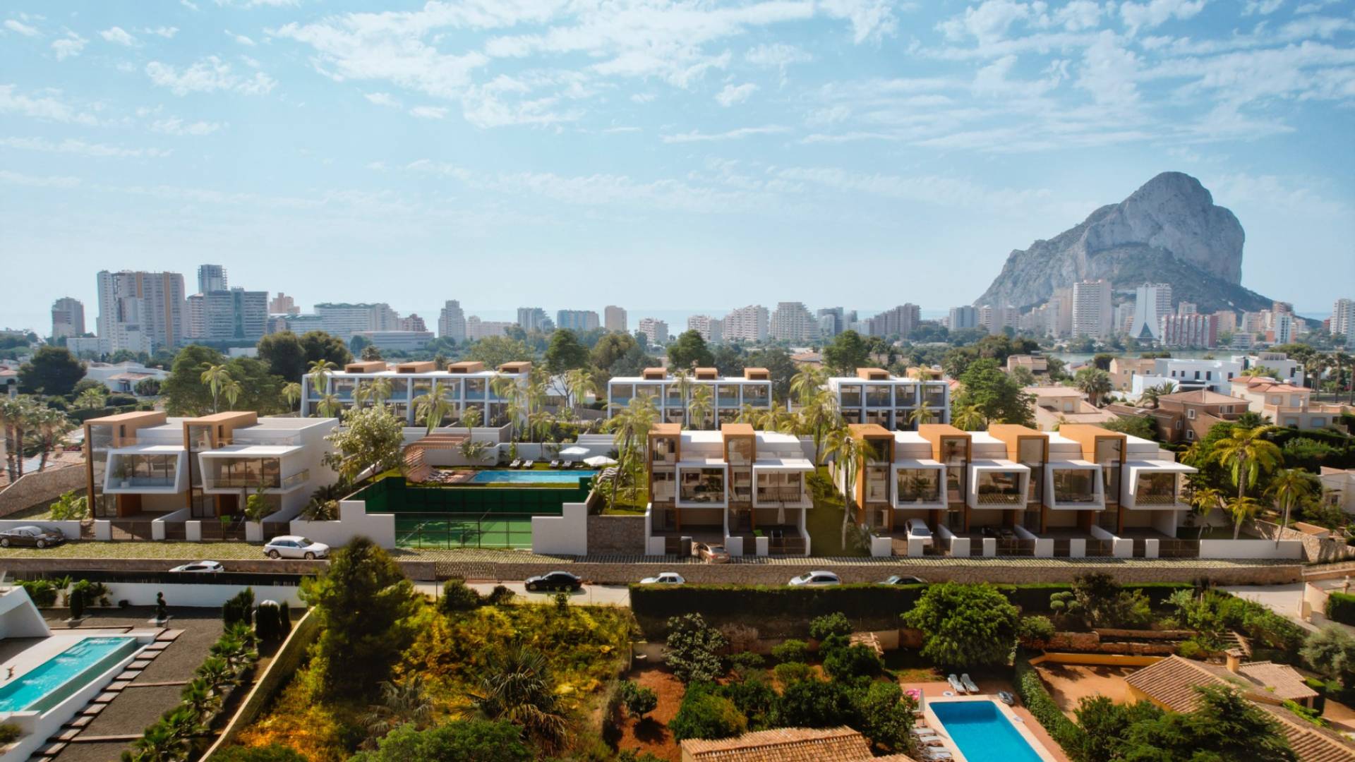 Nieuw gebouw - Villa / Half vrijstaand - Calpe - Pueblo