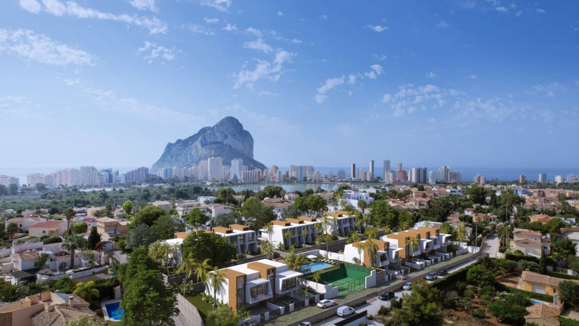 Nieuw gebouw - Villa / Half vrijstaand - Calpe - Pueblo