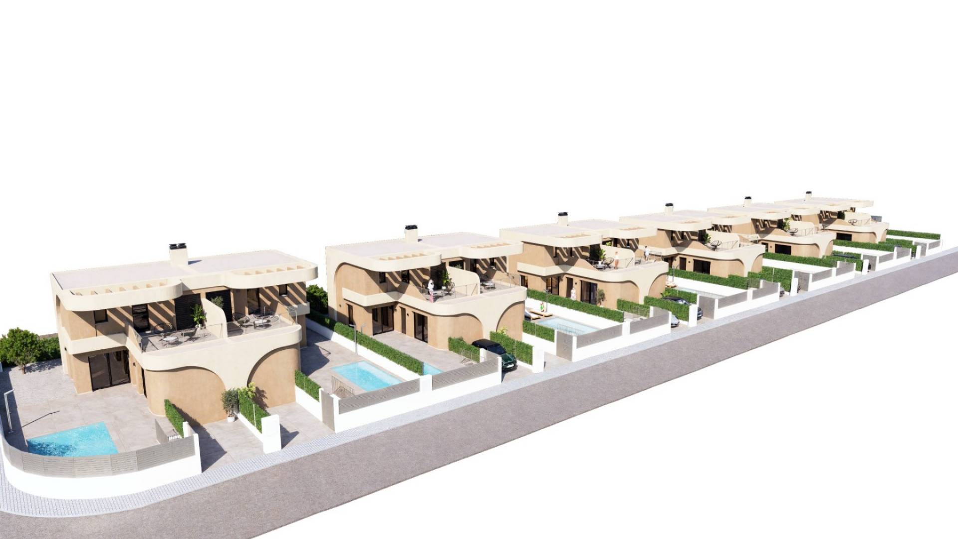 Nieuw gebouw - Villa / Half vrijstaand - Daya Nueva