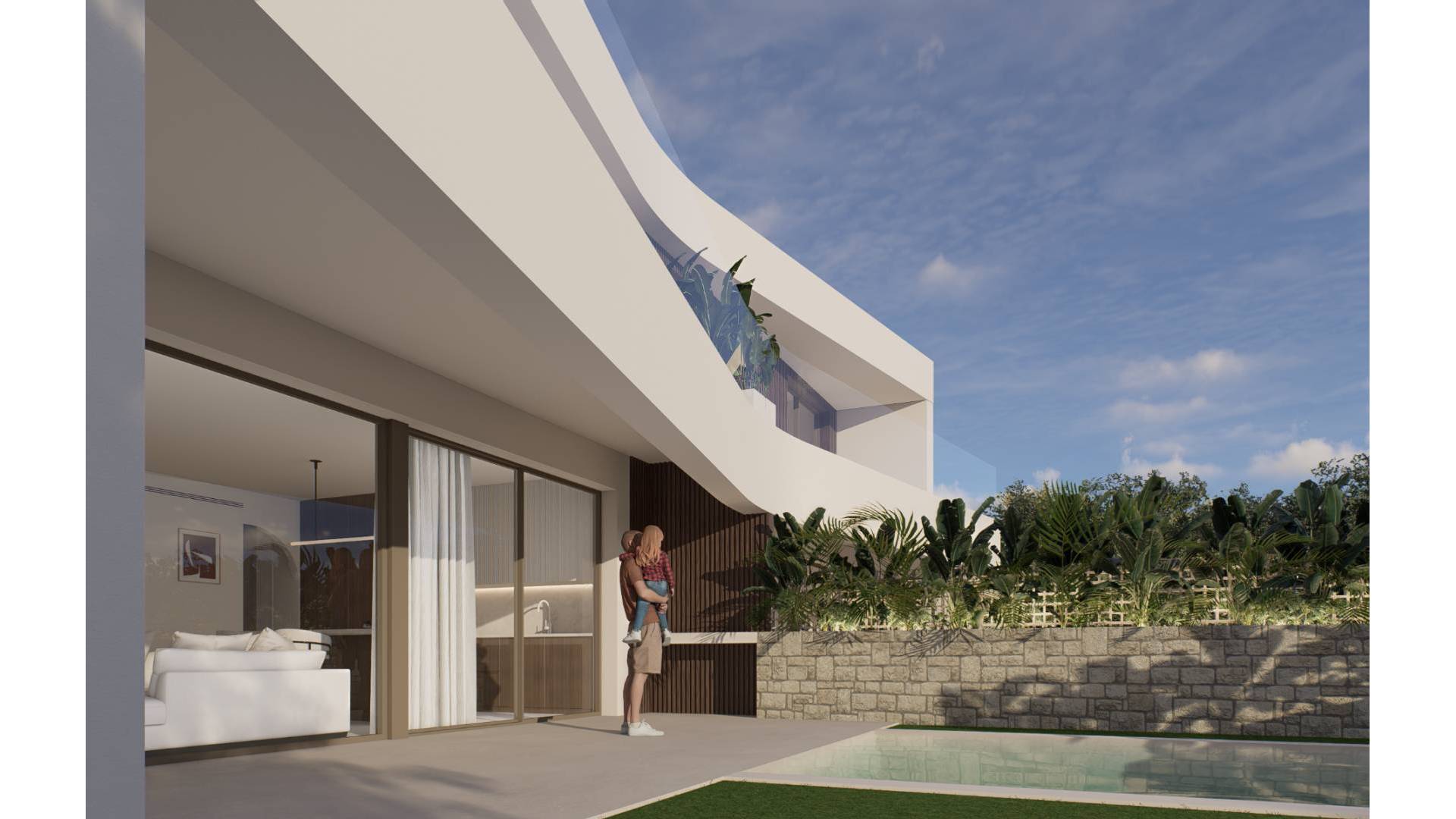 Nieuw gebouw - Villa / Half vrijstaand - Gran Alacant