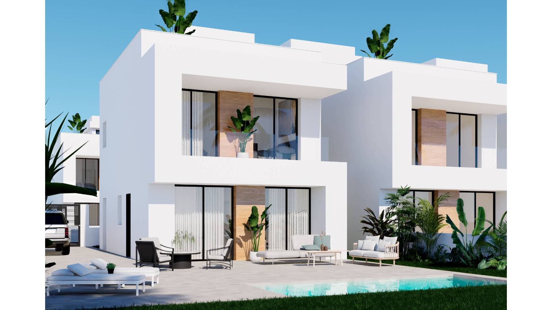 Nieuw gebouw - Villa / Half vrijstaand - Orihuela Costa - La Zenia