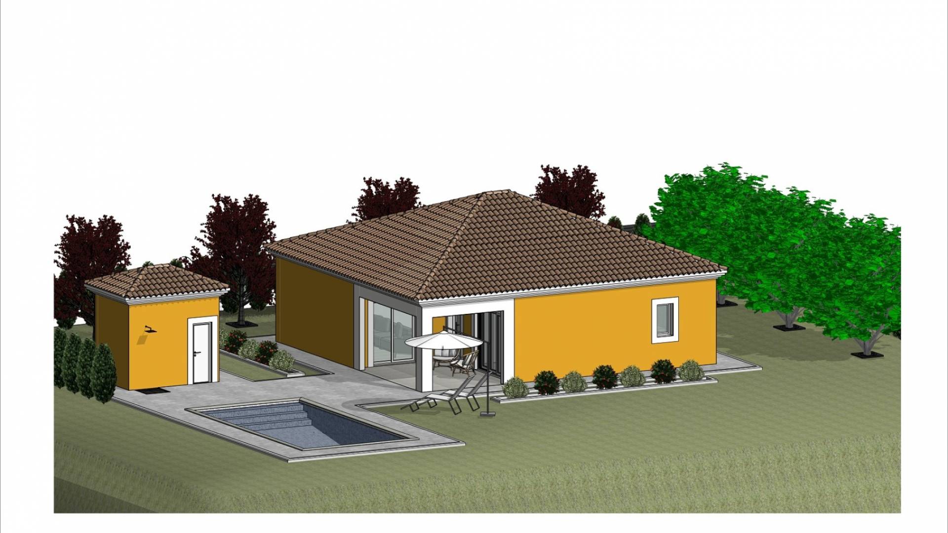 Nieuw gebouw - Villa - Vrijstaand - Aspe