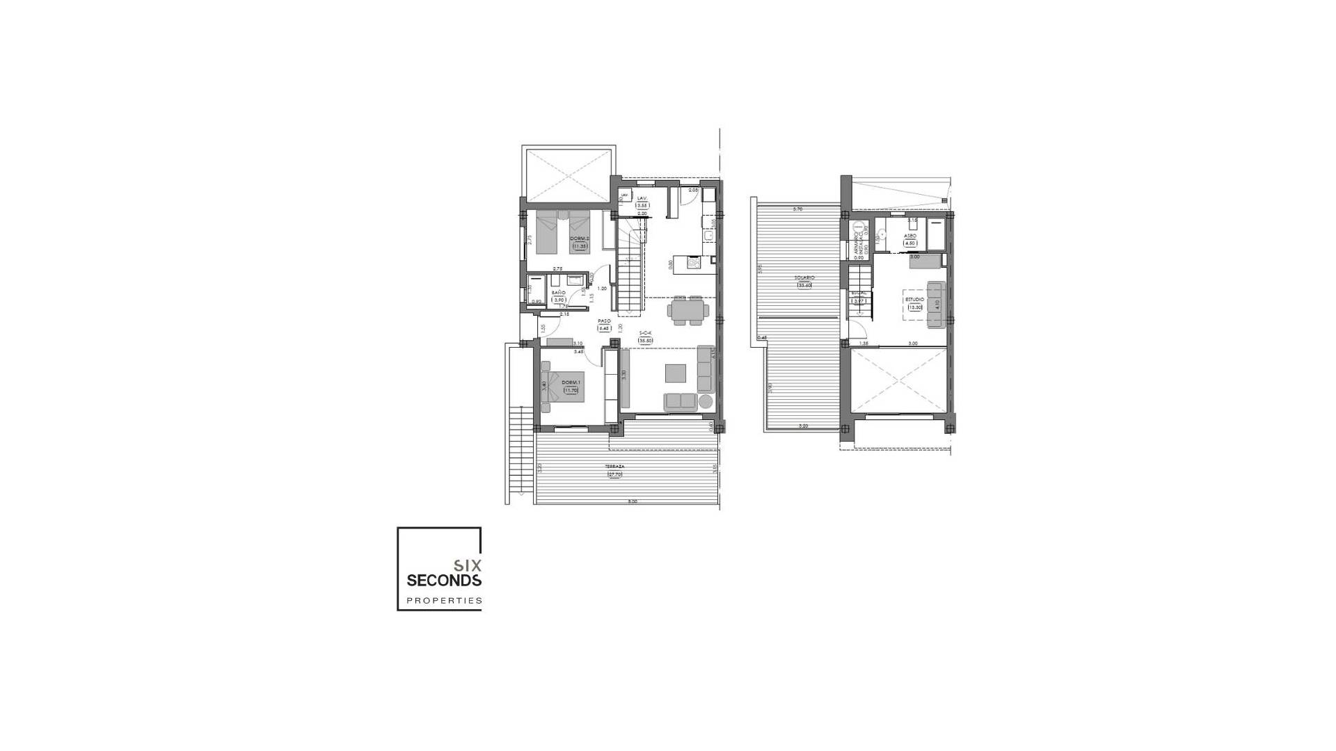 Nouvelle construction - Adosado - Algorfa