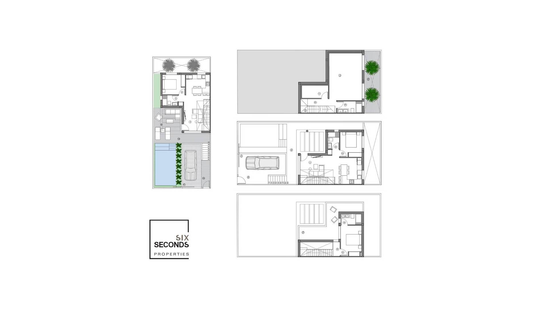 Nouvelle construction - Adosado - Finestrat - Golf Bahía