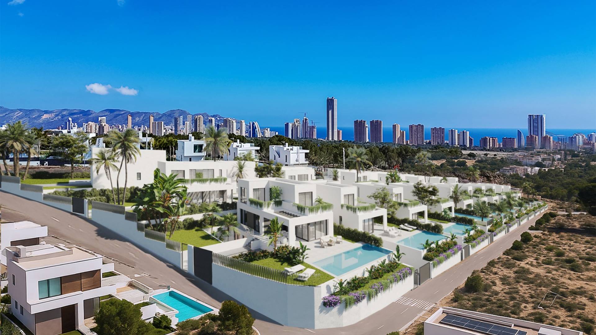 Nouvelle construction - Adosado - Finestrat - Golf Bahía