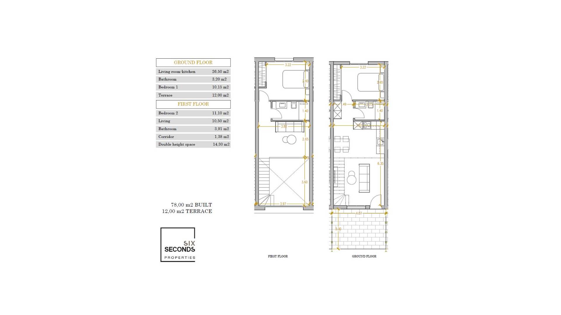 Nouvelle construction - Adosado - Orihuela Costa - Villamartín