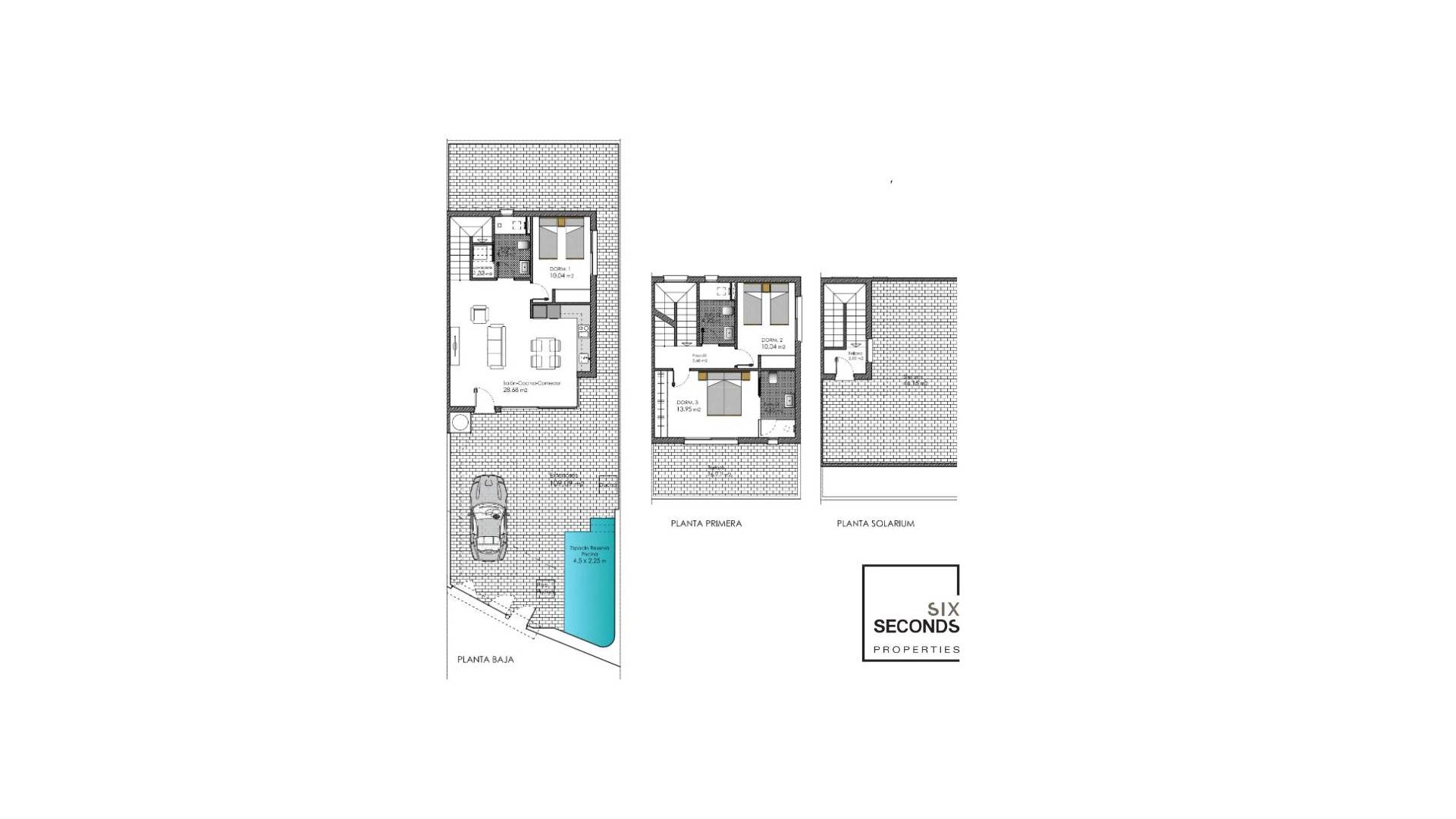 Nouvelle construction - Adosado - Pilar de la Horadada