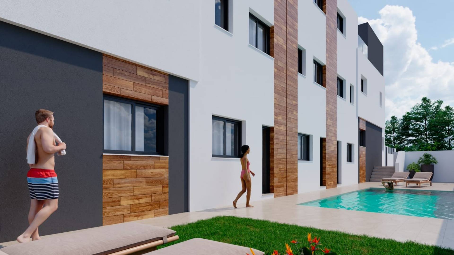 Nouvelle construction - Adosado - Torrevieja - Las calas