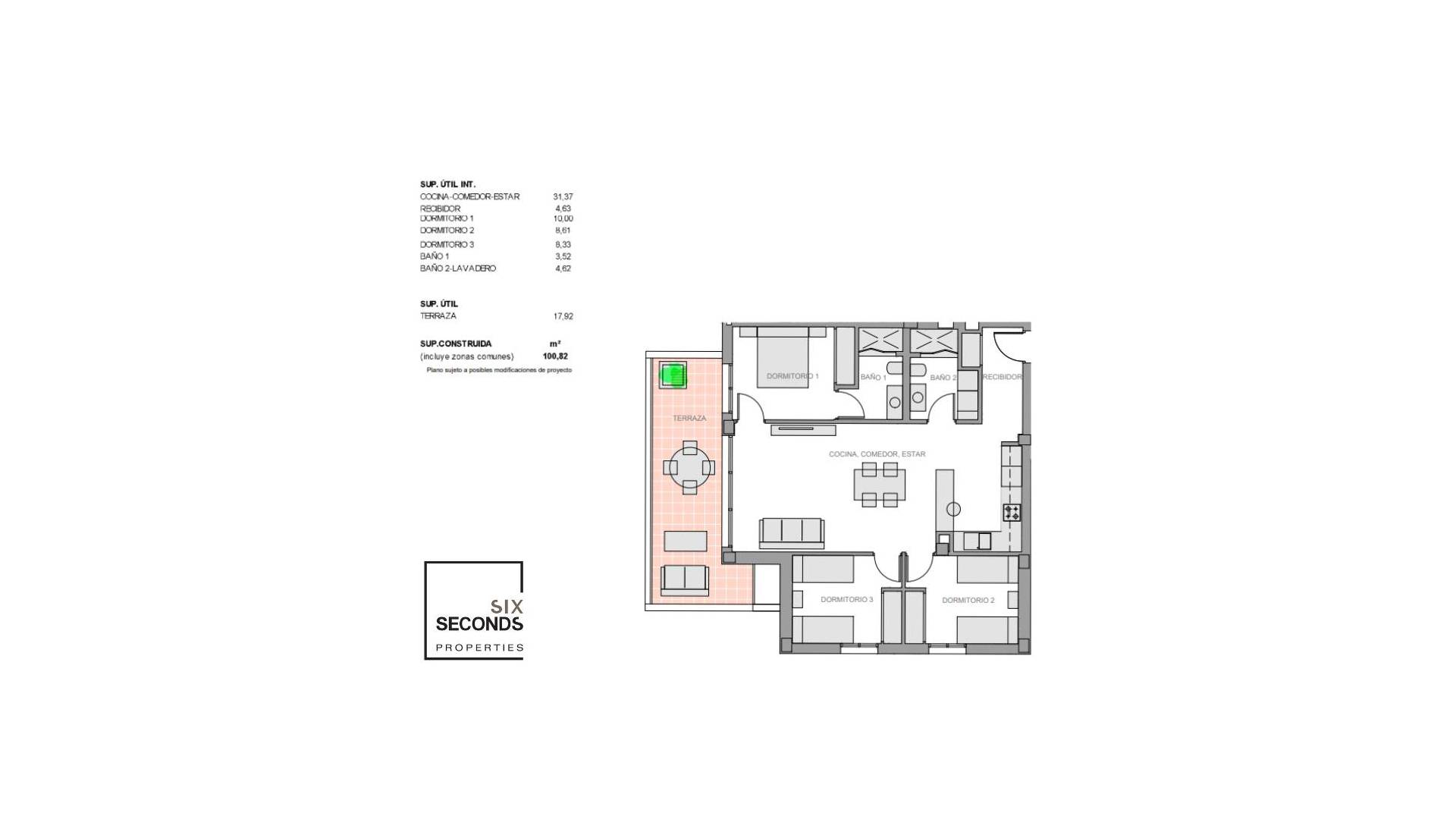 Nouvelle construction - Appartement - Guardamar del Segura - El Raso