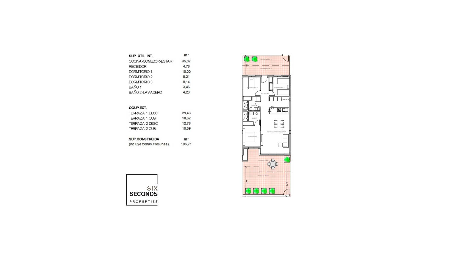 Nouvelle construction - Appartement - Guardamar del Segura - El Raso
