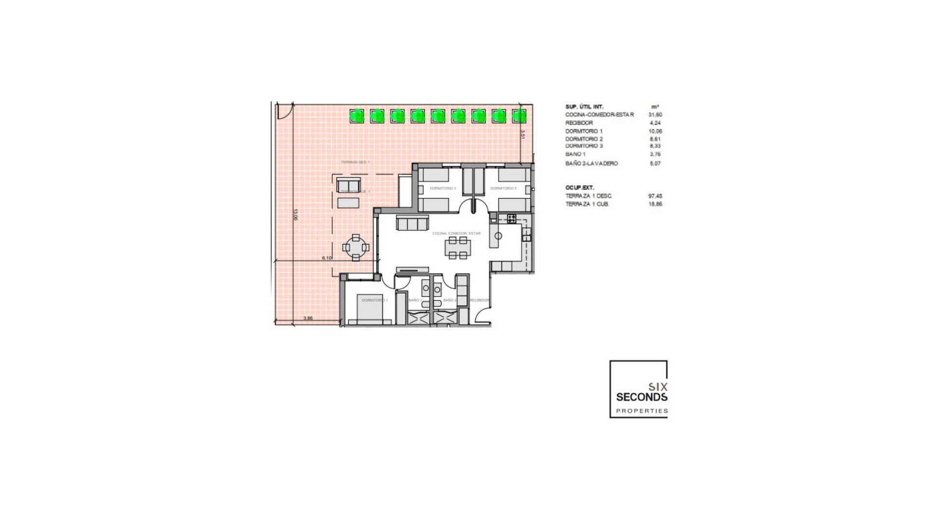 Nouvelle construction - Appartement - Guardamar del Segura - El Raso