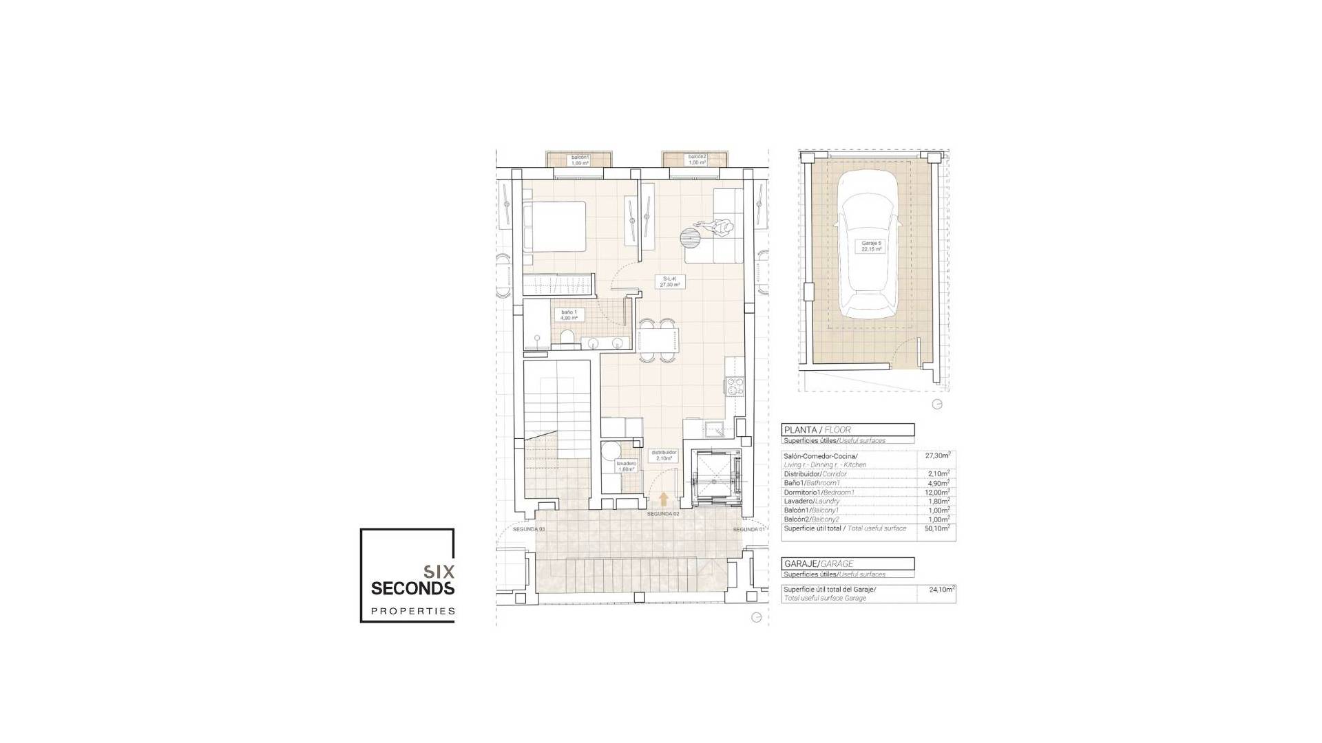 Nouvelle construction - Appartement - Hondón de las Nieves