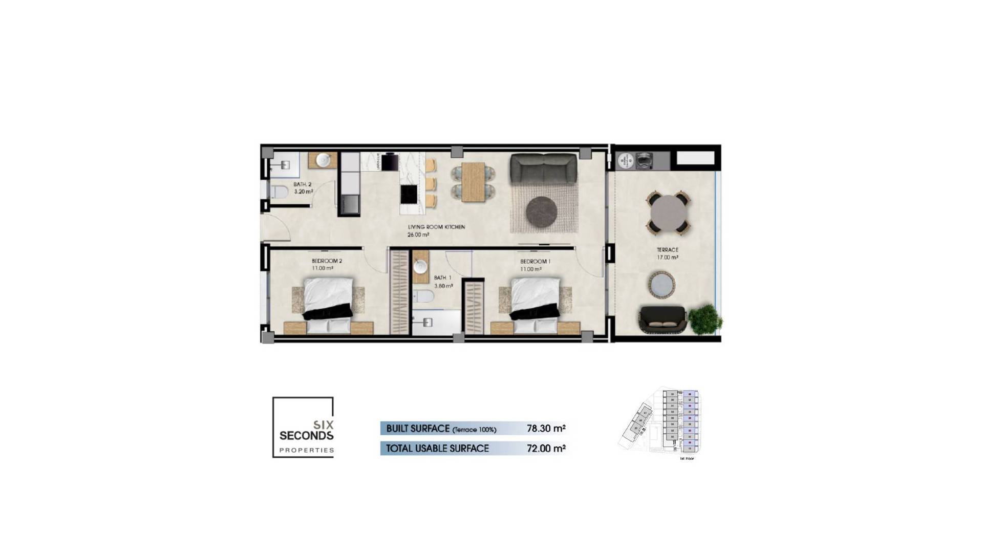 Nouvelle construction - Appartement - LA MARINA