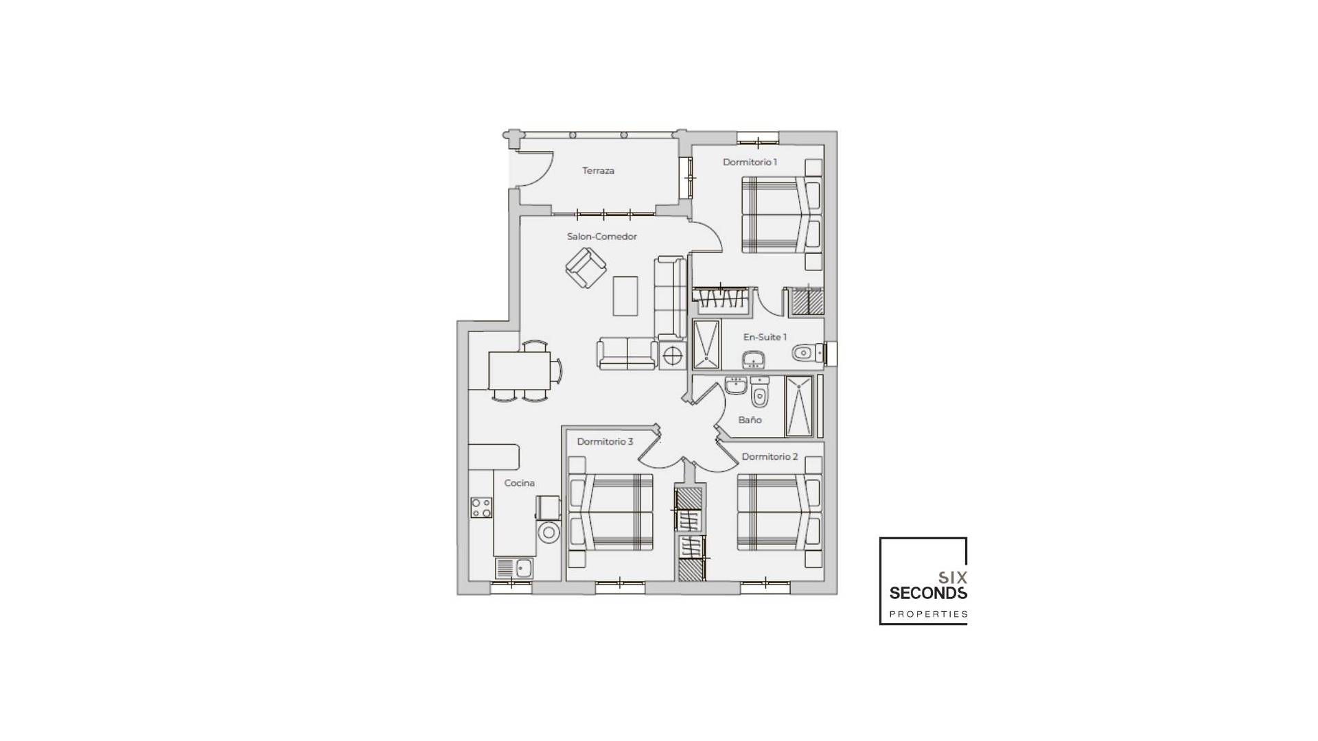 Nouvelle construction - Appartement - Las Cunas - Palomares - Desert Springs Resort