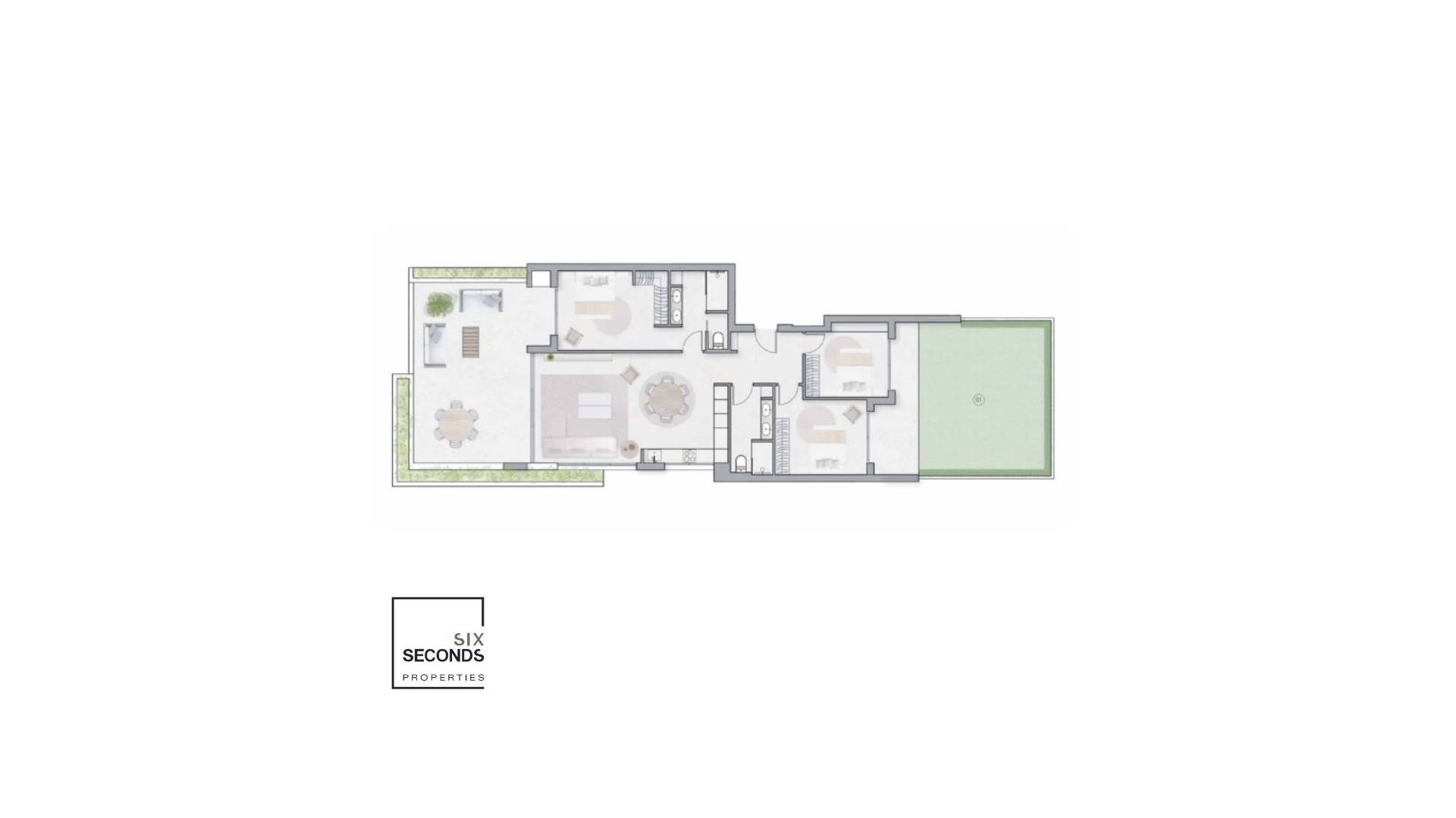 Nouvelle construction - Appartement - Orihuela Costa - Las Colinas Golf