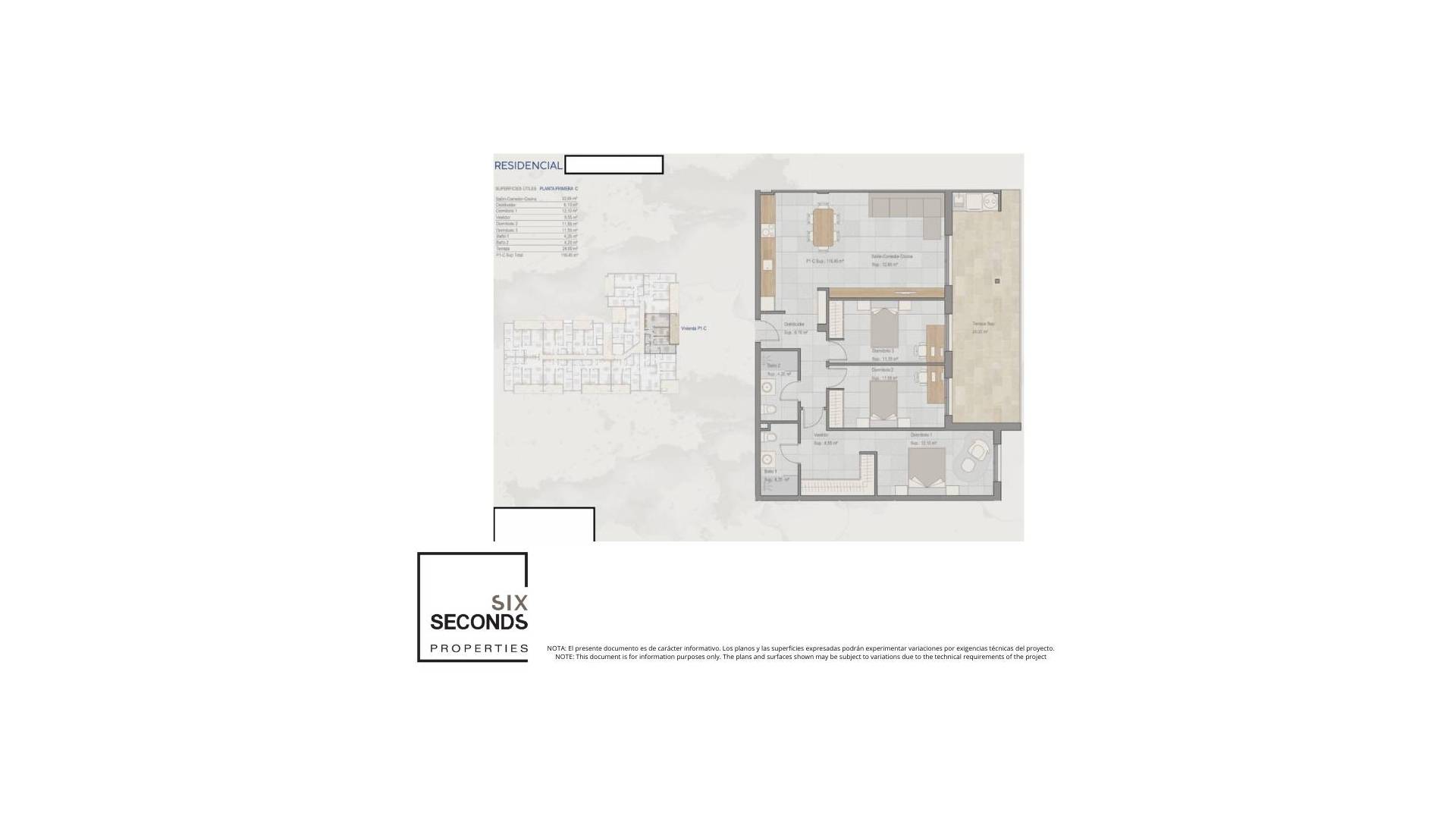 Nouvelle construction - Appartement - Torre-Pacheco