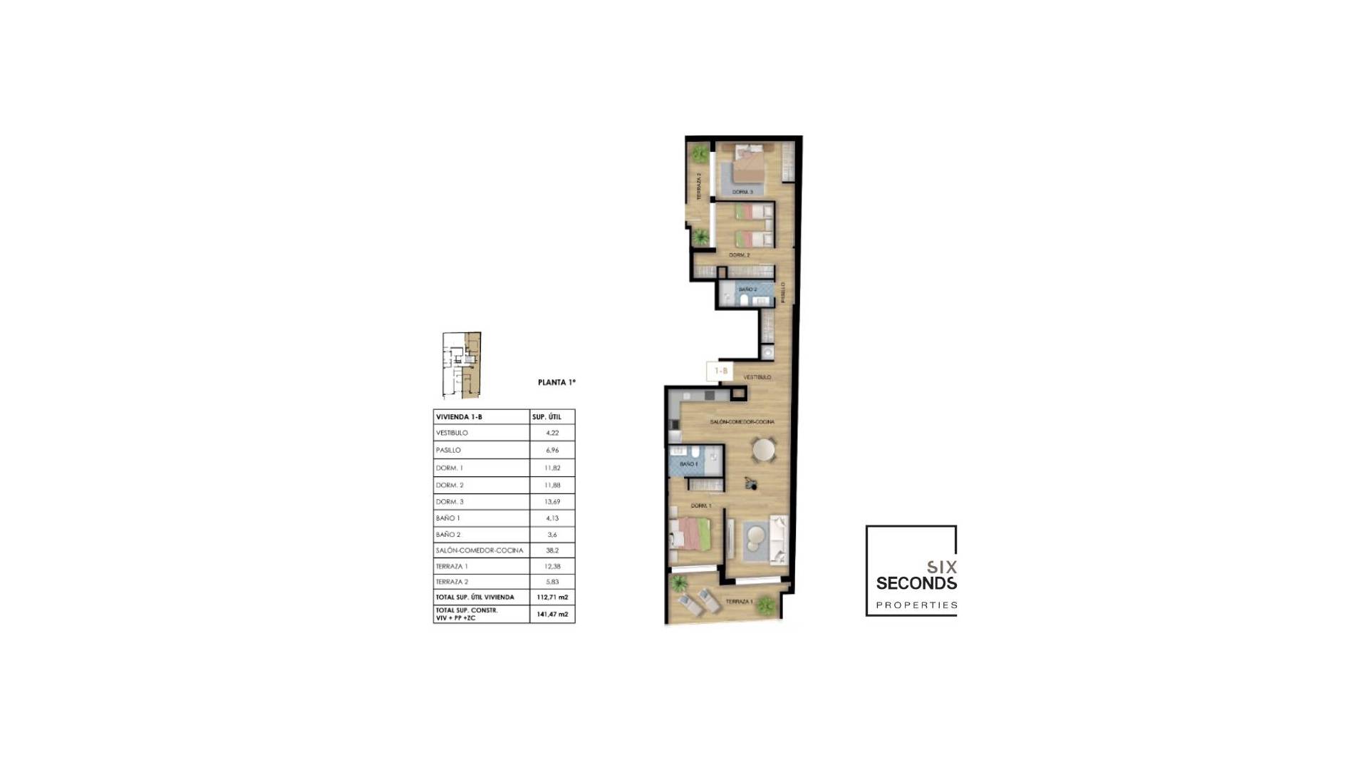 Nouvelle construction - Appartement - Torrevieja - Playa del Cura