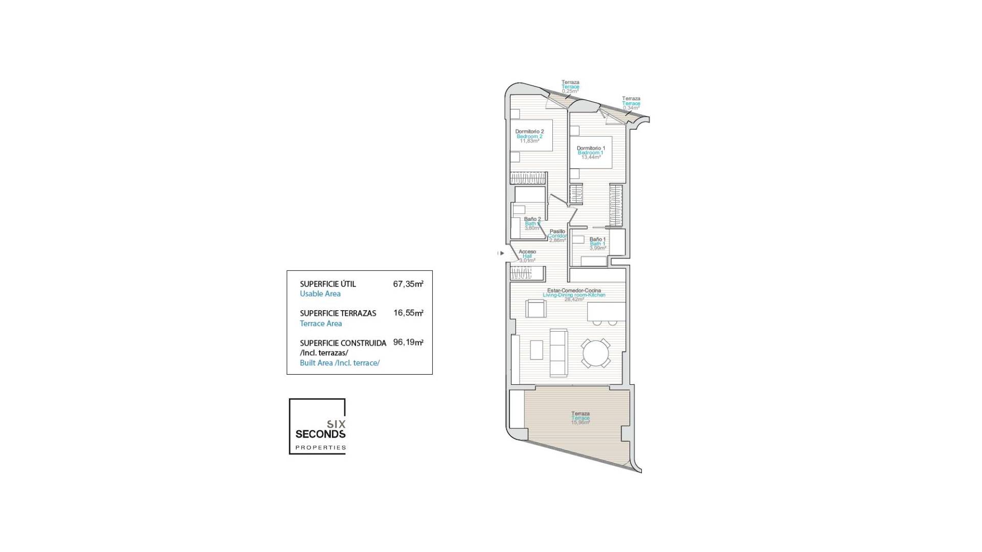 Nouvelle construction - Appartement - Villajoyosa