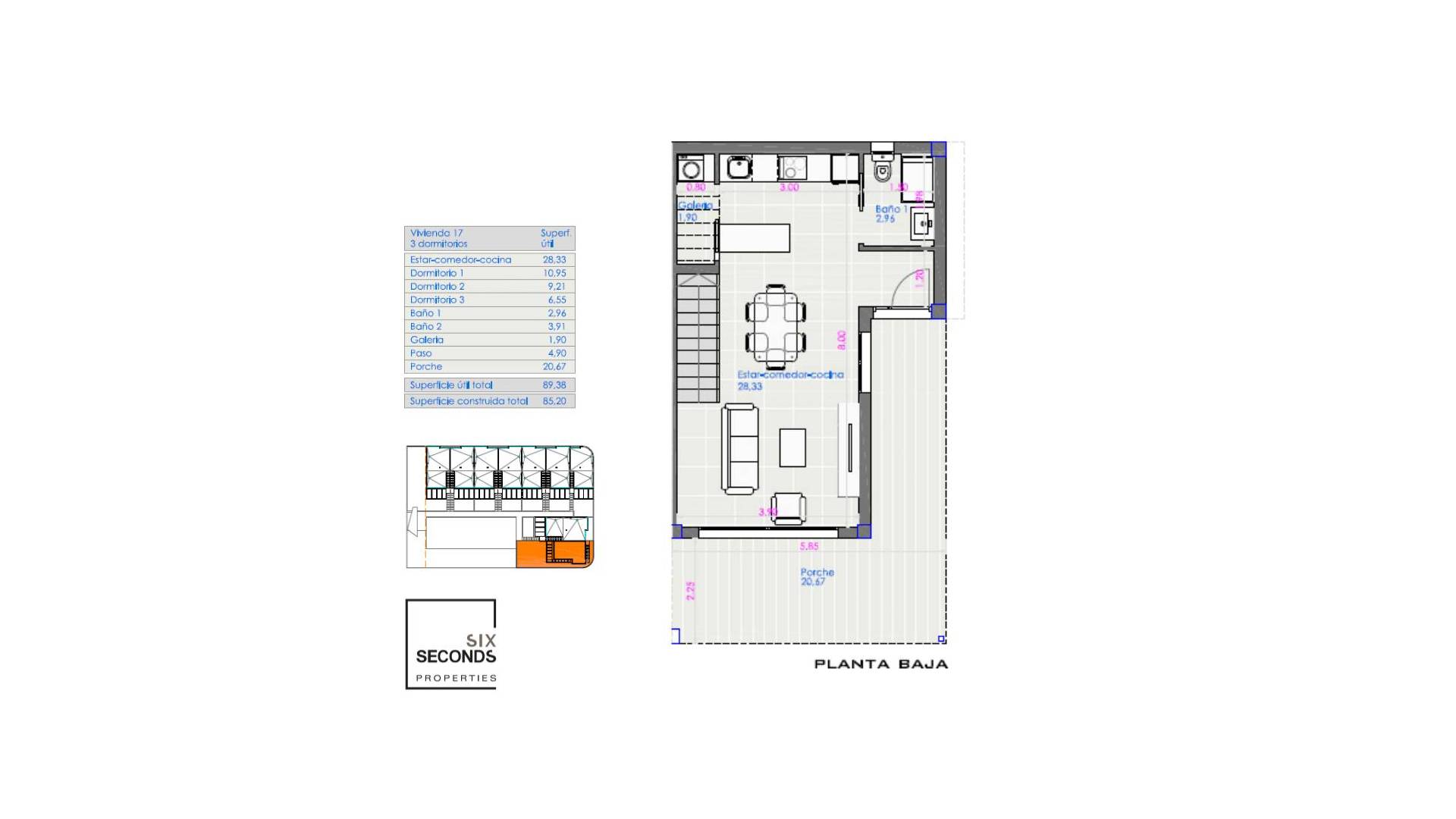 Nouvelle construction - Duplex - Orihuela Costa - Villamartín