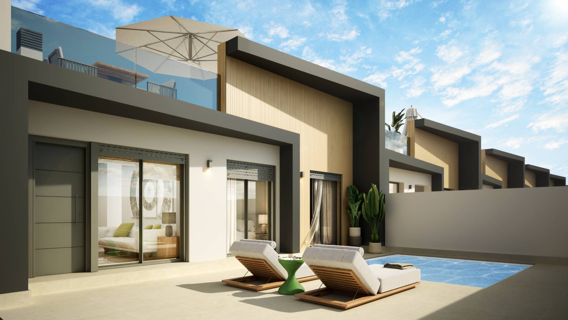 Nouvelle construction - Maison jumelée - Avileses