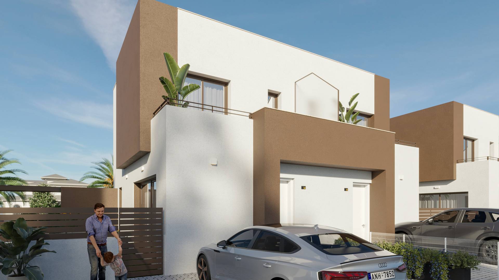 Nouvelle construction - Maison jumelée - Elche - Elche/Elx
