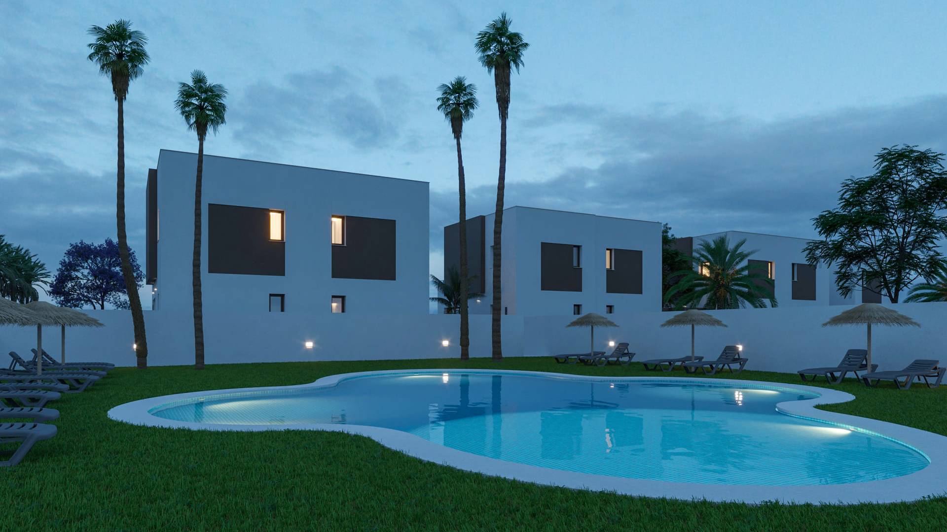 Nouvelle construction - Maison jumelée - Elche - Elche/Elx