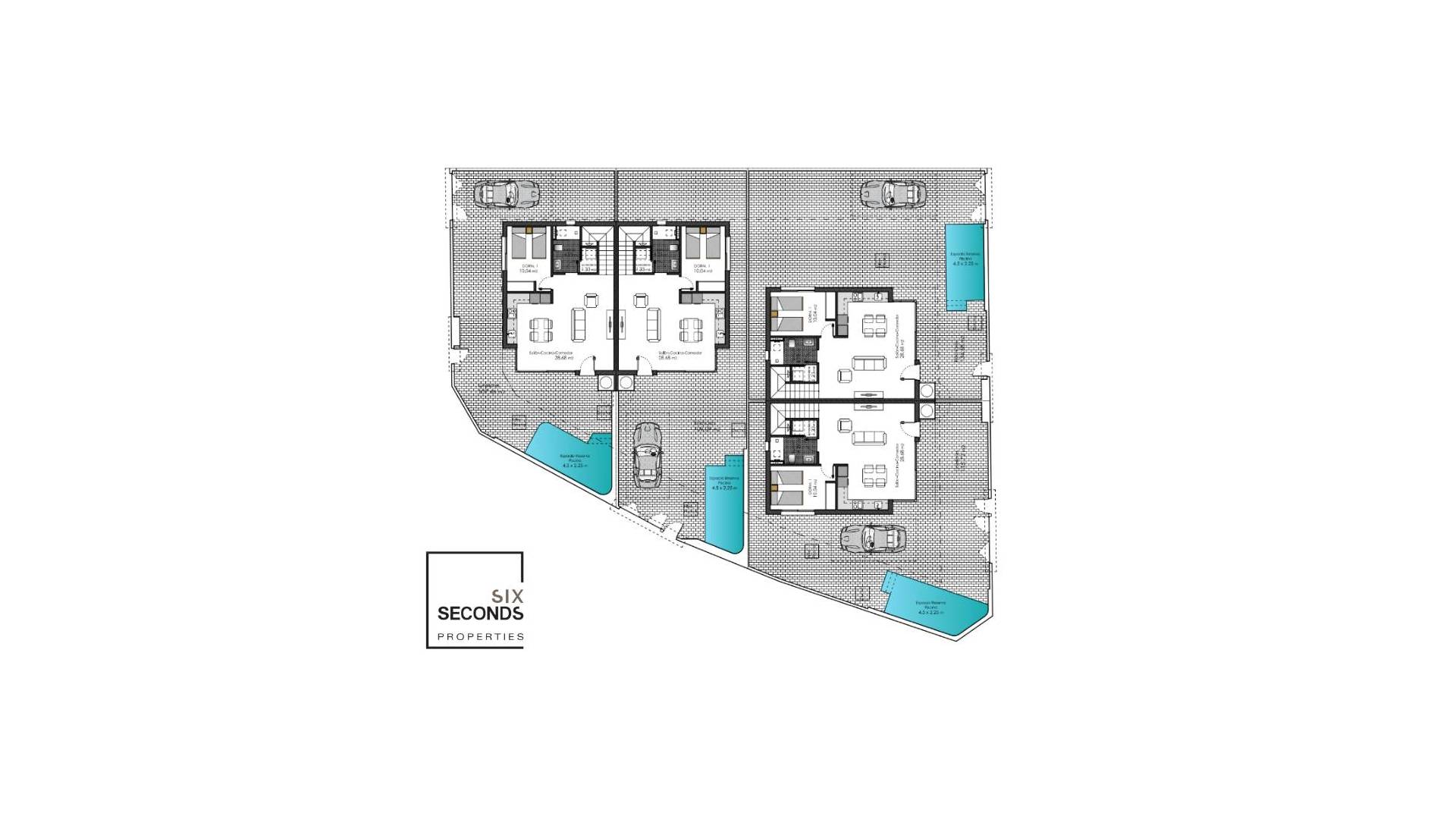 Nouvelle construction - Maison jumelée - Pilar de la Horadada