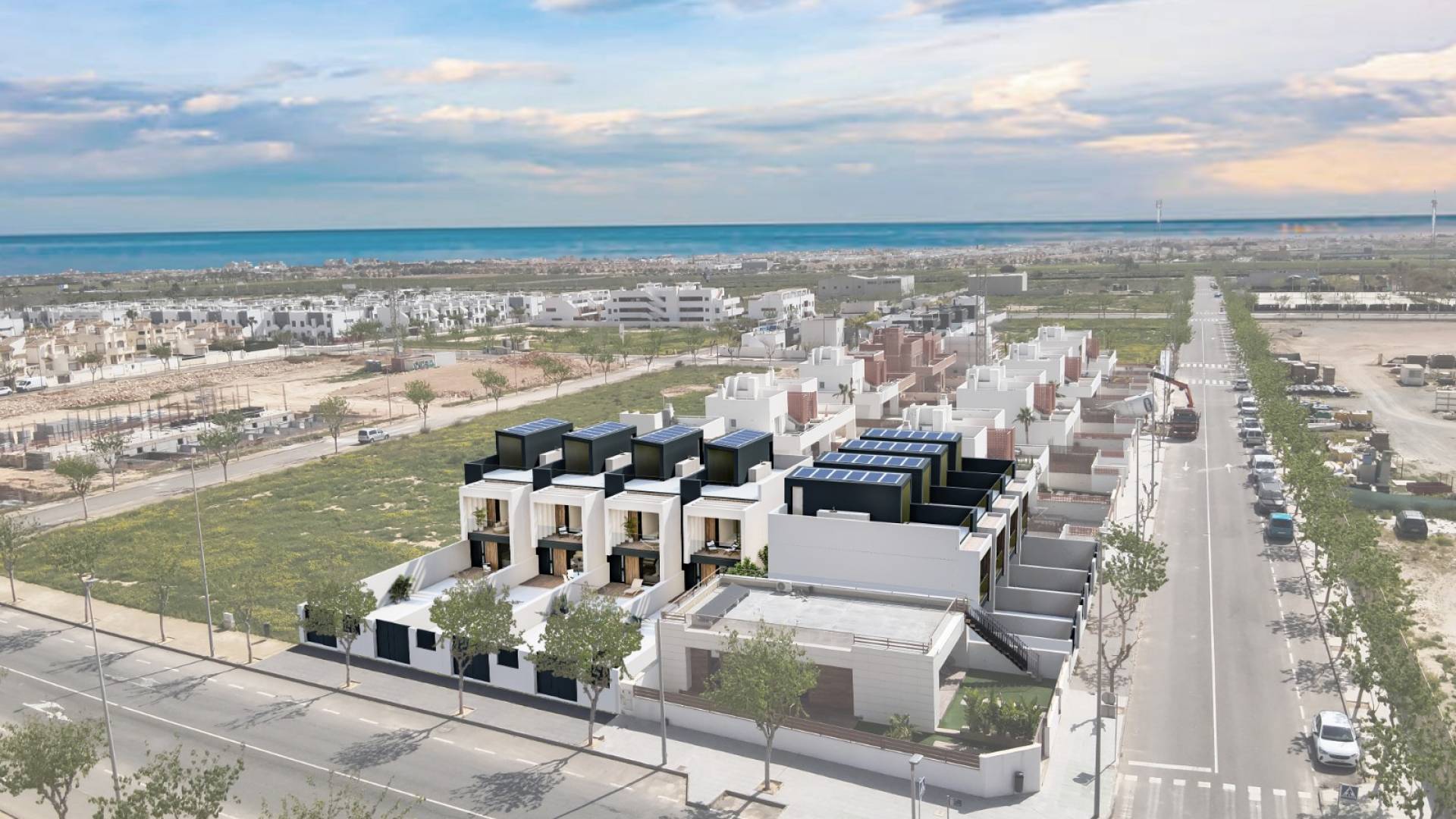 Nouvelle construction - Maison jumelée - Pilar de la Horadada