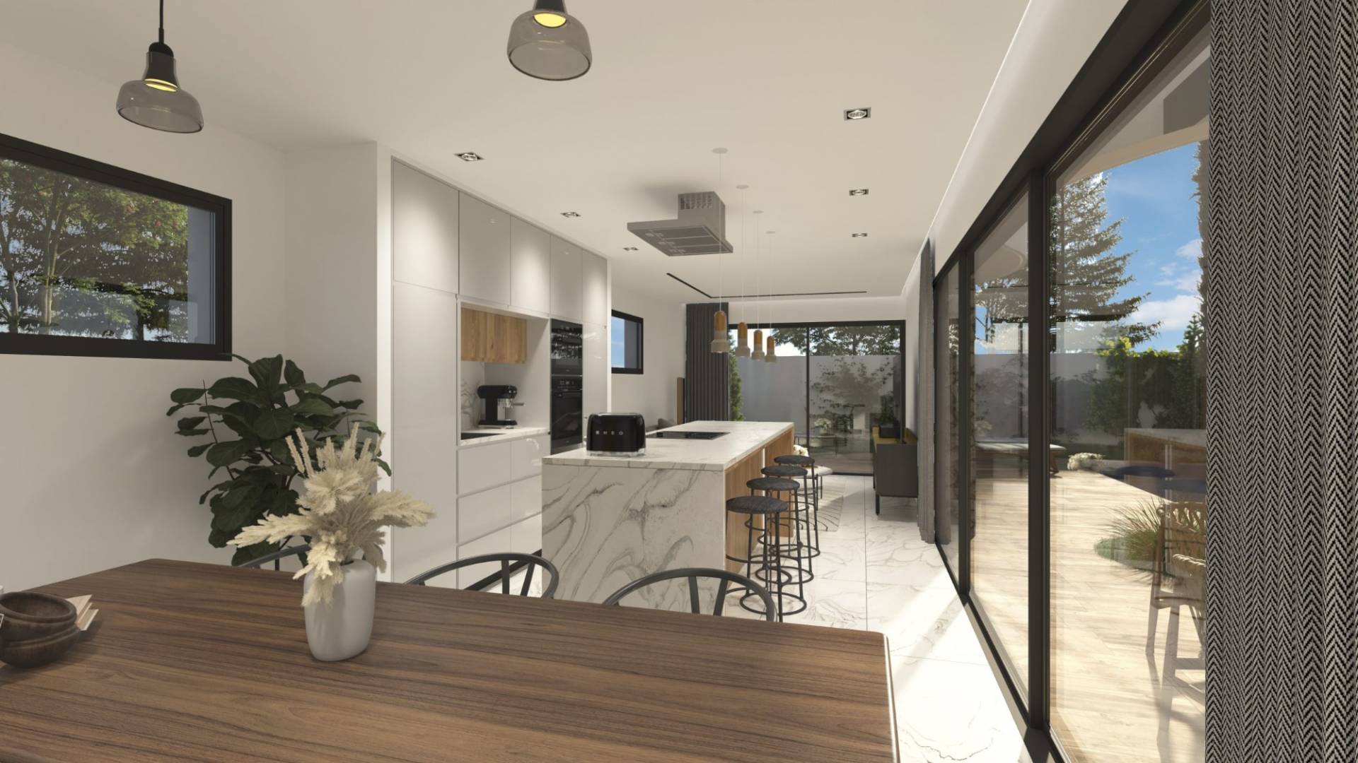 Nouvelle construction - Maison jumelée - Rojales - Heredades