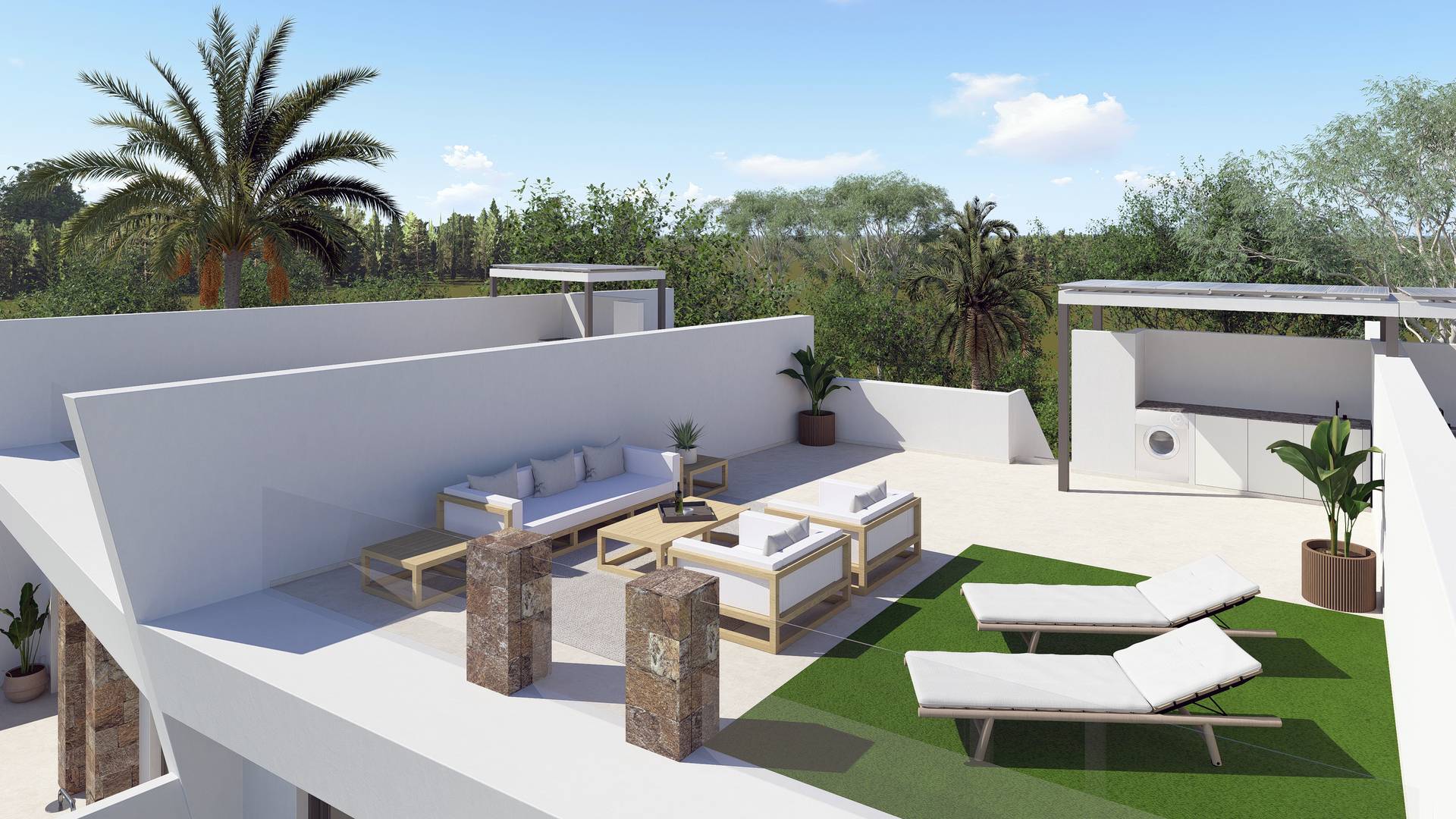 Nouvelle construction - Maison jumelée - Torre-Pacheco