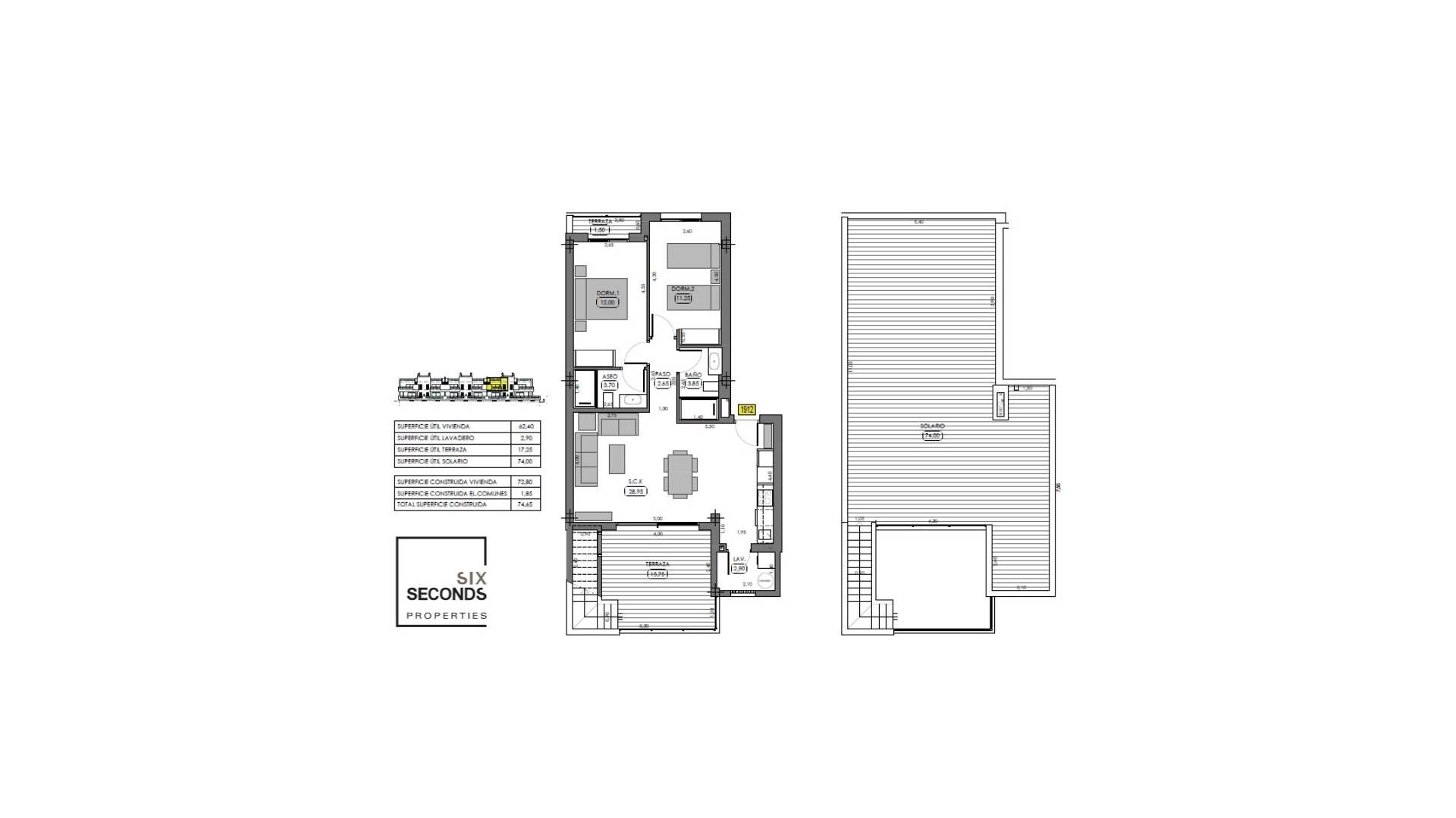 Nouvelle construction - Penthouse - Algorfa - La Finca Golf