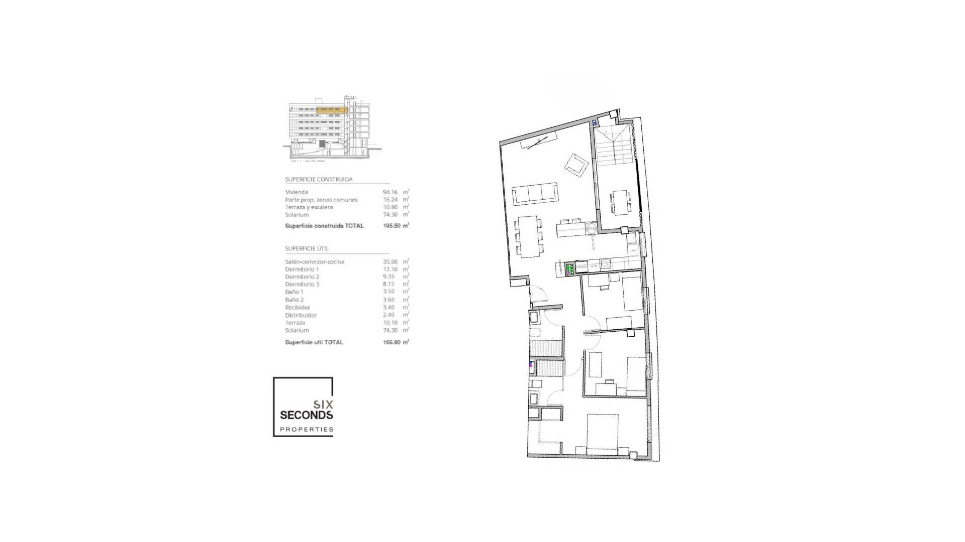 Nouvelle construction - Penthouse - Alicante
