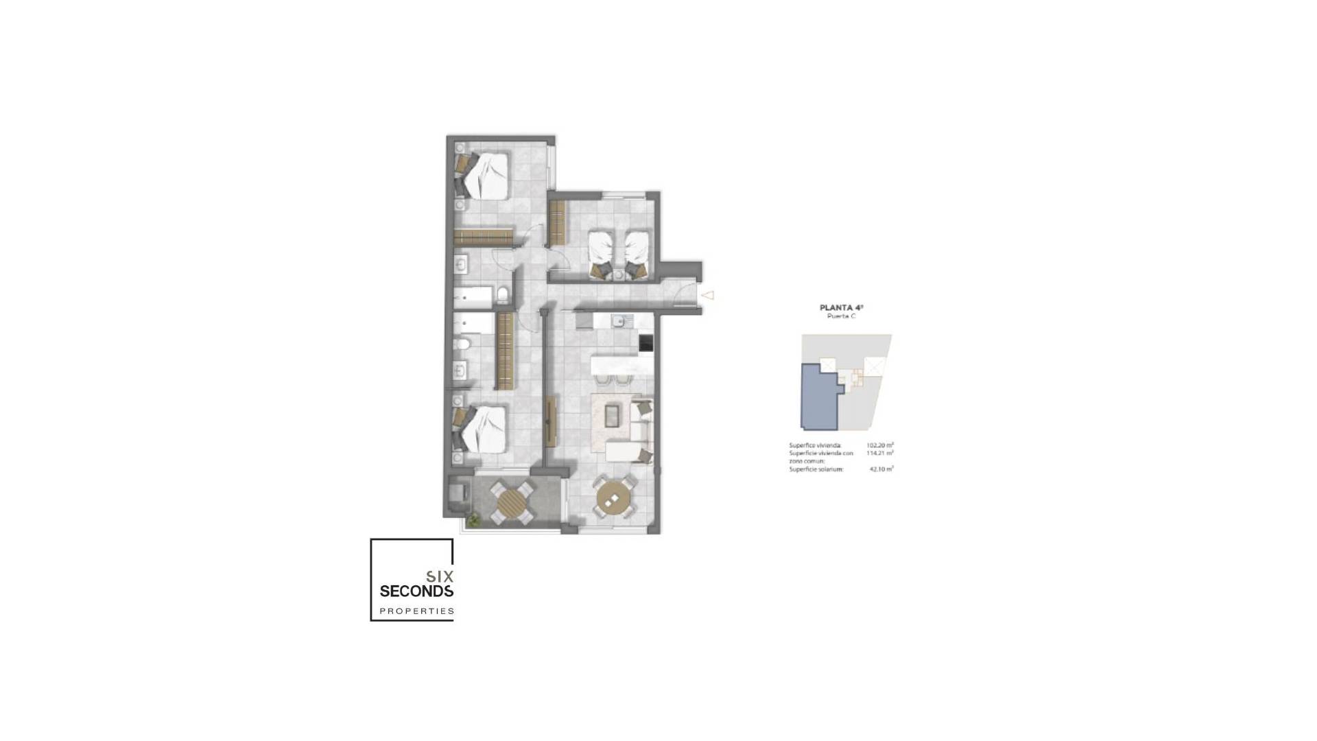 Nouvelle construction - Penthouse - Guardamar del Segura - Guardamar pueblo