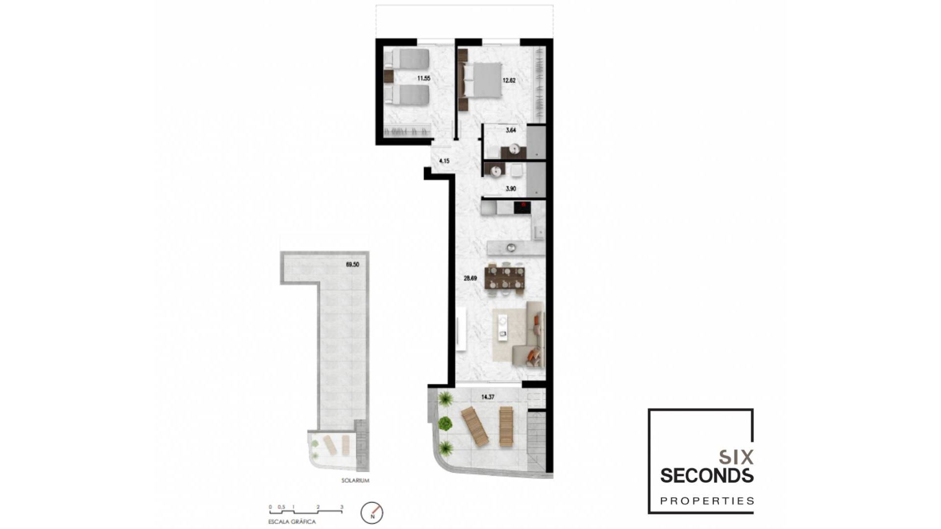 Nouvelle construction - Penthouse - Orihuela Costa - Cabo Roig