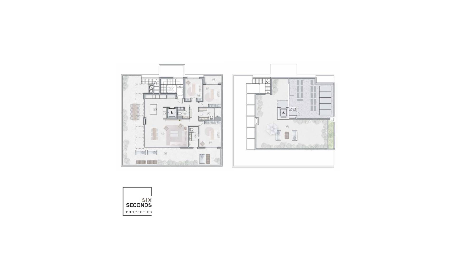 Nouvelle construction - Penthouse - Orihuela Costa - Las Colinas Golf