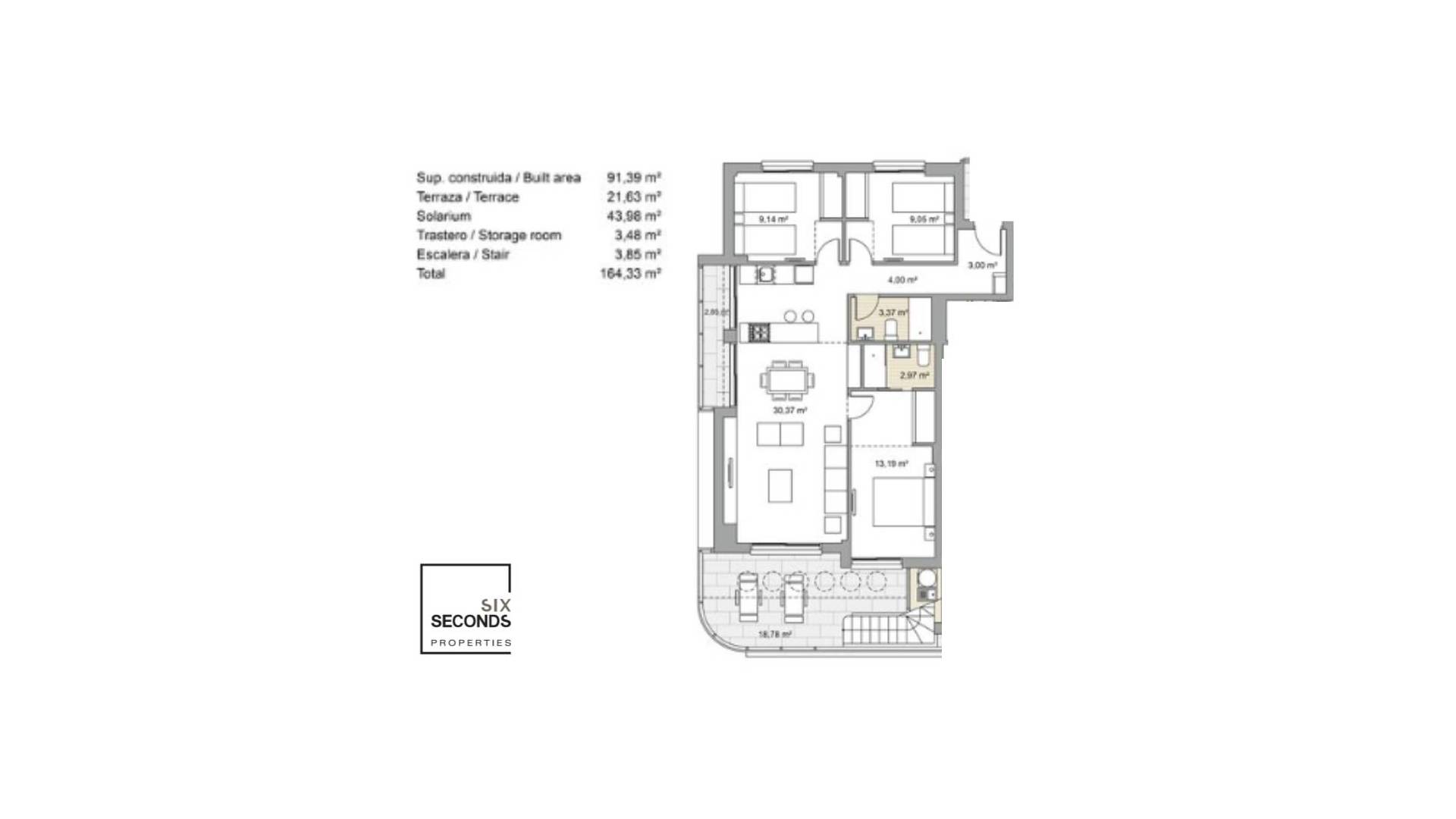 Nouvelle construction - Penthouse - Pilar de la Horadada