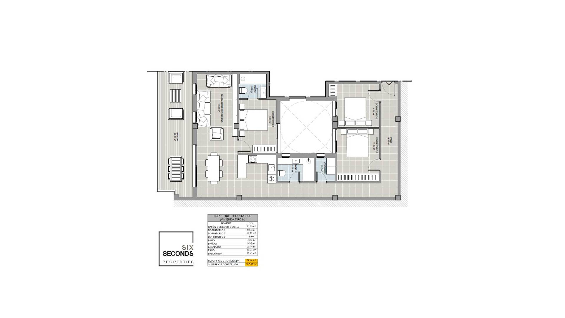 Nouvelle construction - Penthouse - Torrevieja - Acequion