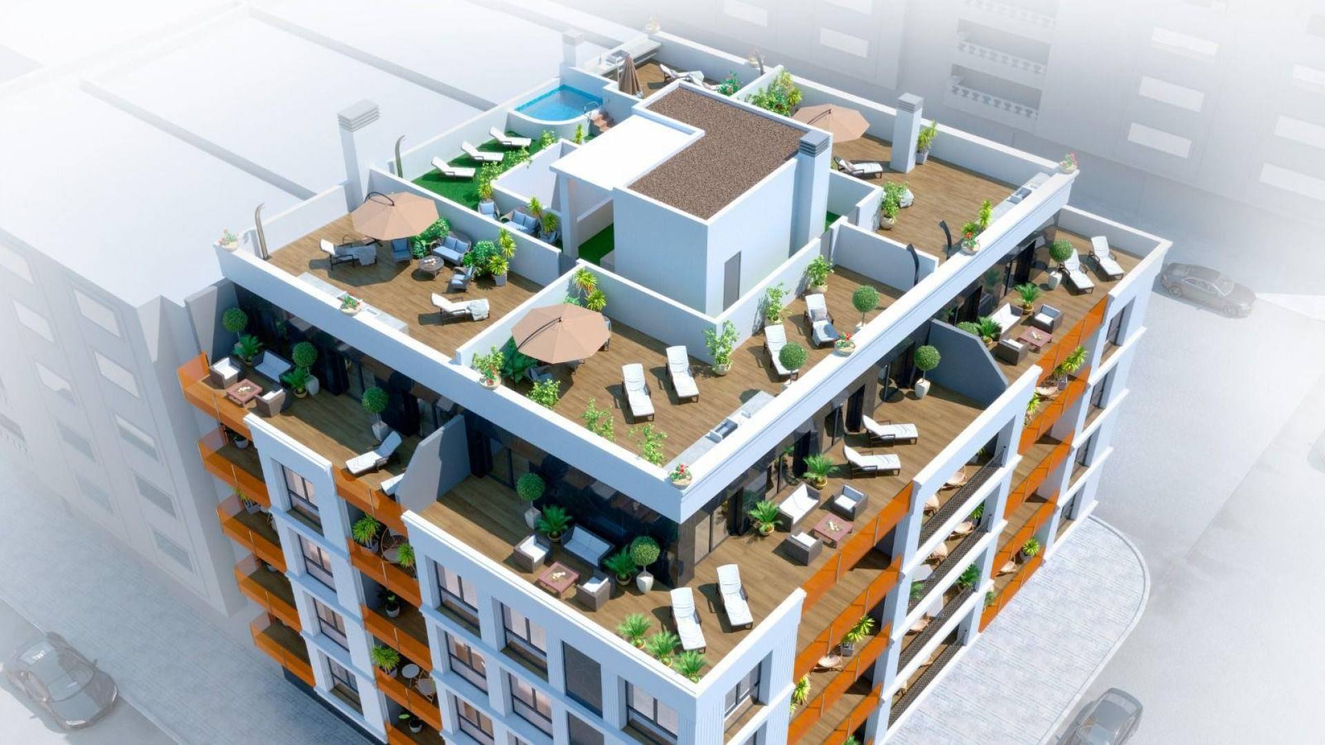 Nouvelle construction - Penthouse - Torrevieja - Puerto