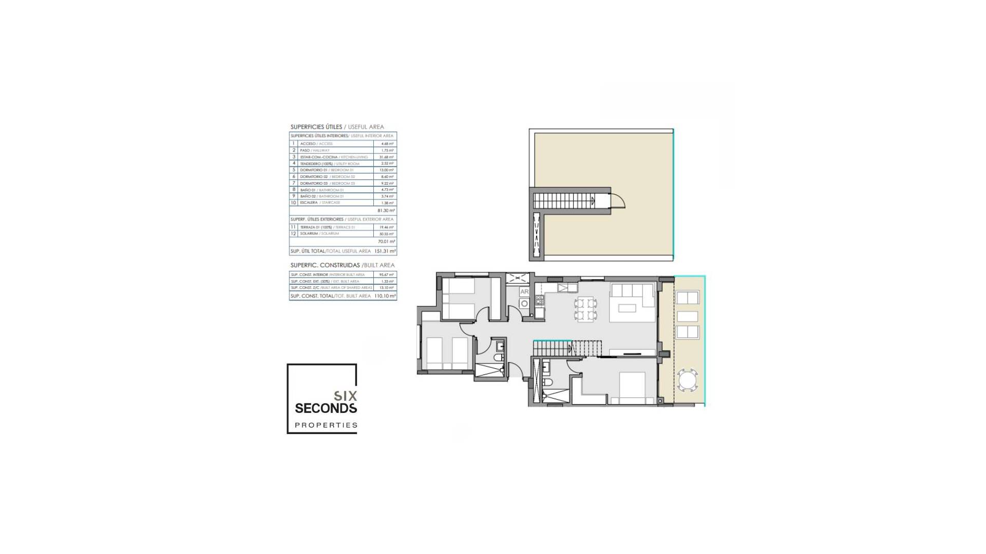 Nouvelle construction - Penthouse - Torrevieja - Punta Prima