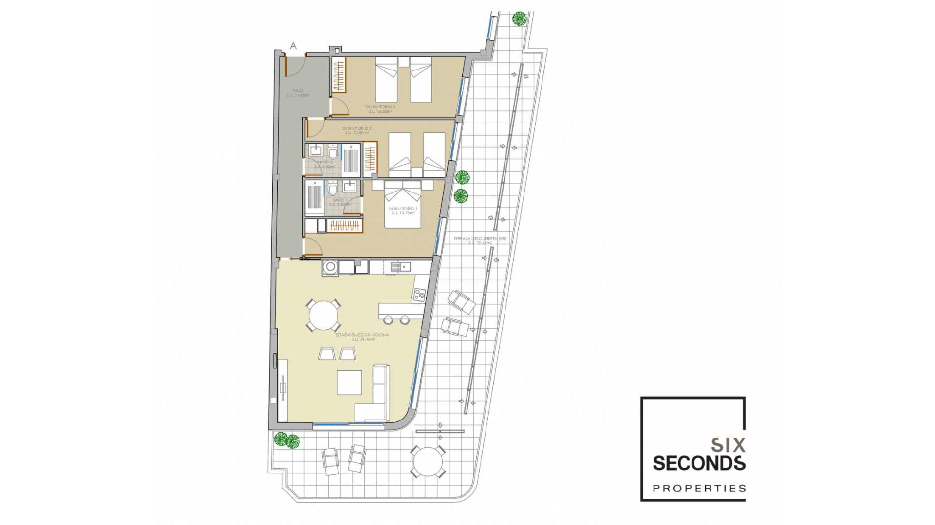 Nouvelle construction - Penthouse - Torrevieja - Torrelamata - La Mata