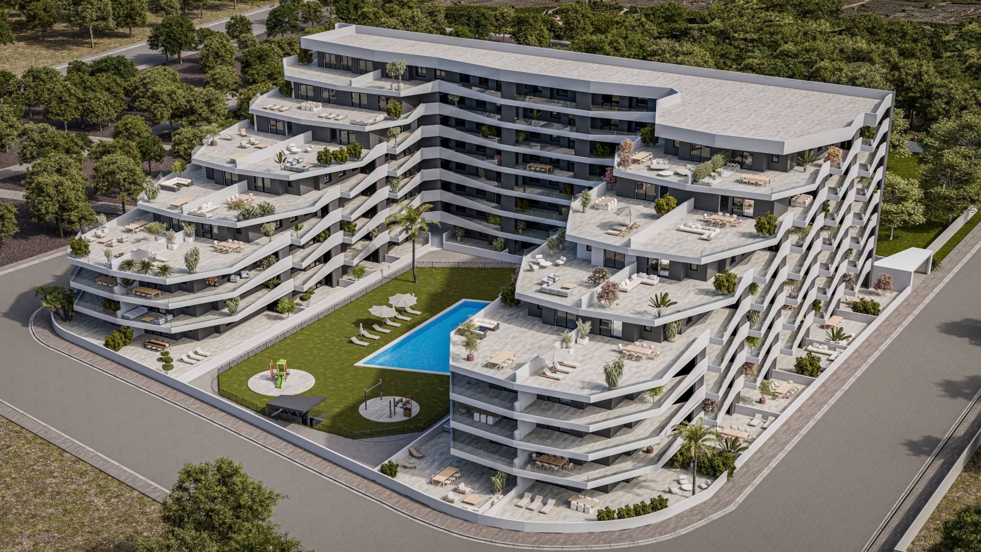 Nouvelle construction - Rez-de-chaussée - San Miguel de Salinas