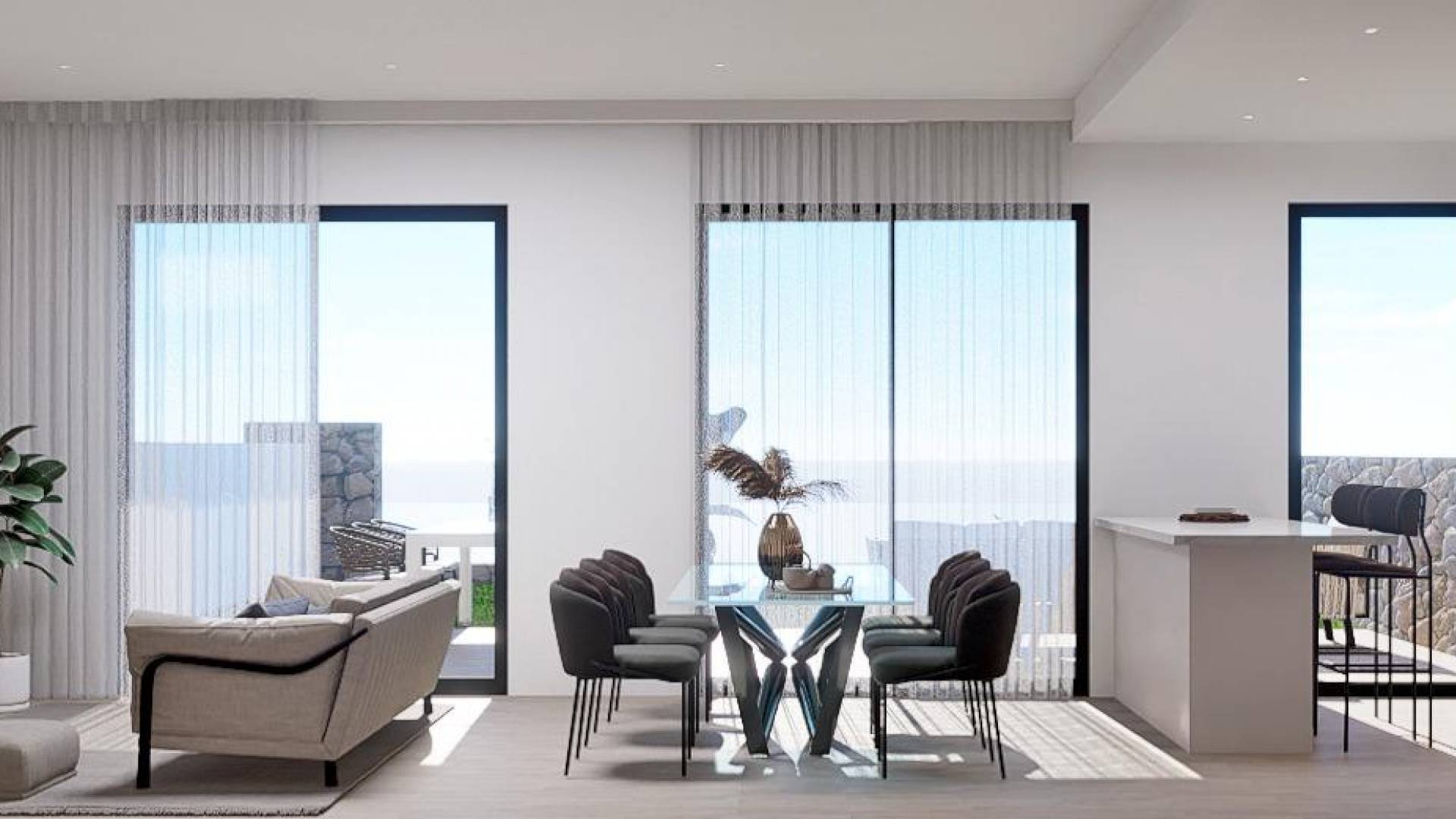 Nouvelle construction - Townhouse - Finestrat - Balcón de Finestrat-Terra Marina